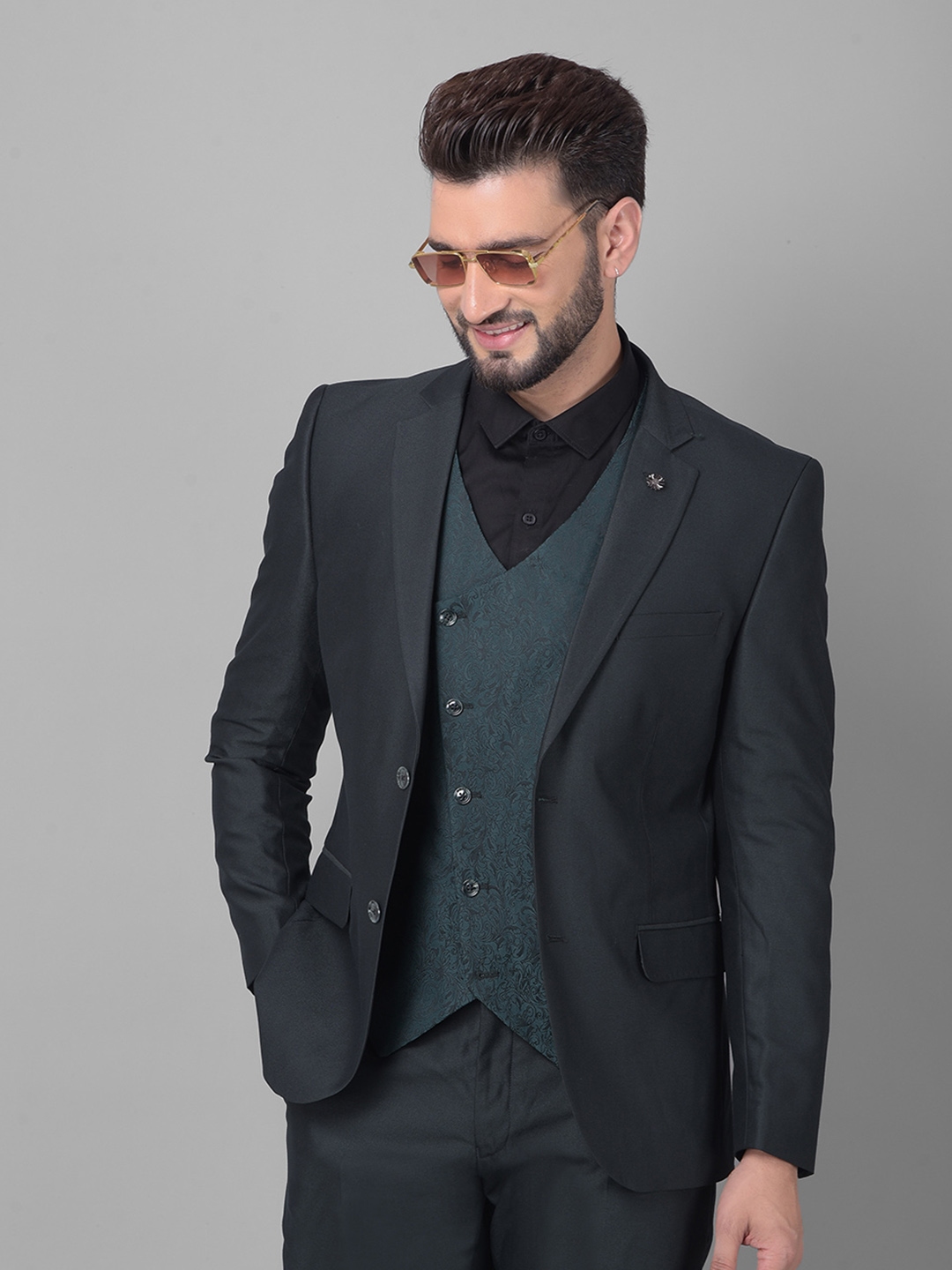 Buy Crimsoune Club Single Breasted Slim Fit Two Piece Formal Suit