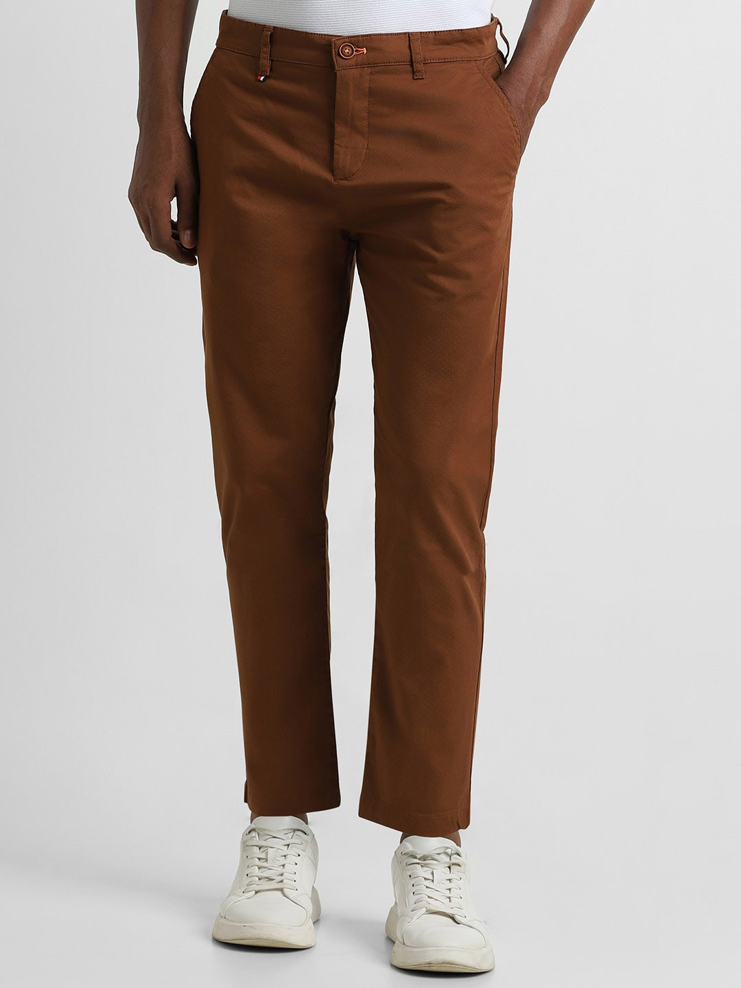 Peter England Casuals Men Mid-Rise Trouser