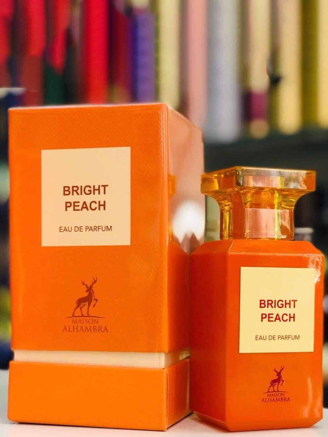 Lattafa Bright Peach Maison Alhambra Long Lasting Eau De Parfum - 80 ml