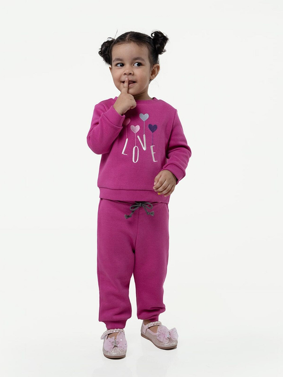 One Friday Infants Girls Printed T-shirt with Pyjamas