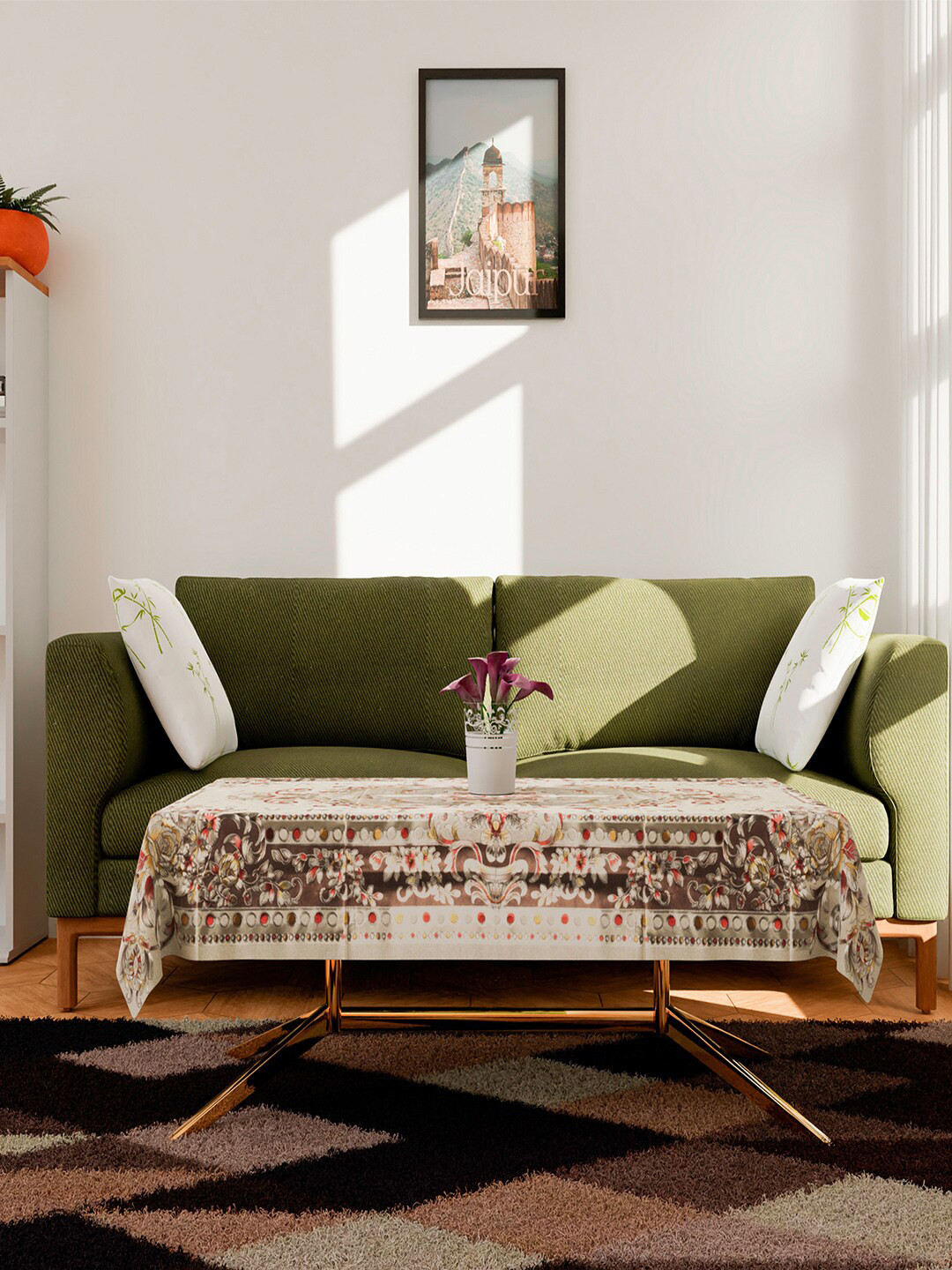 Kuber Industries 2-Seater Table Protector Cover