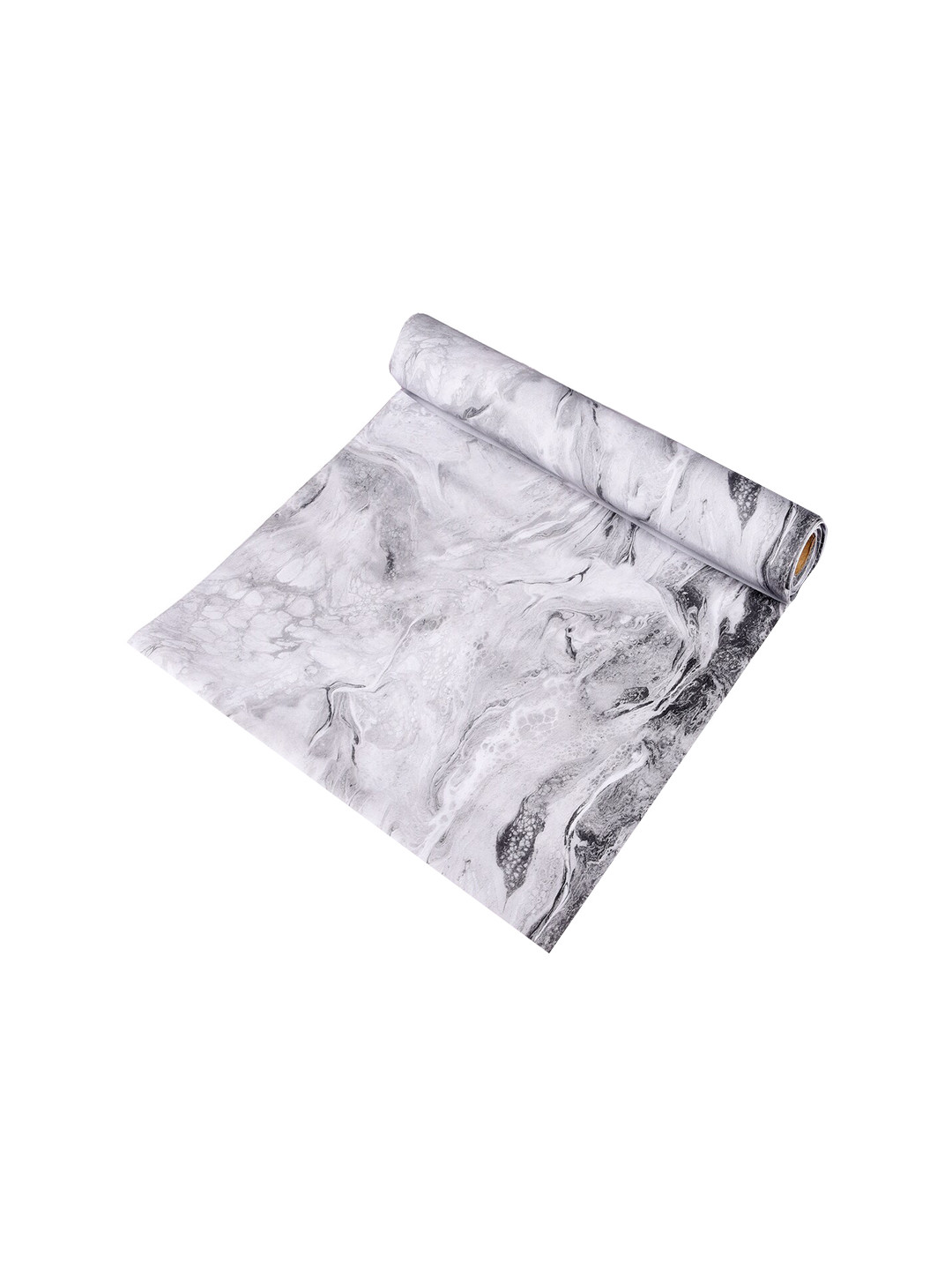 Kuber Industries Grey Marble Shelf Liner Cabinet Mat