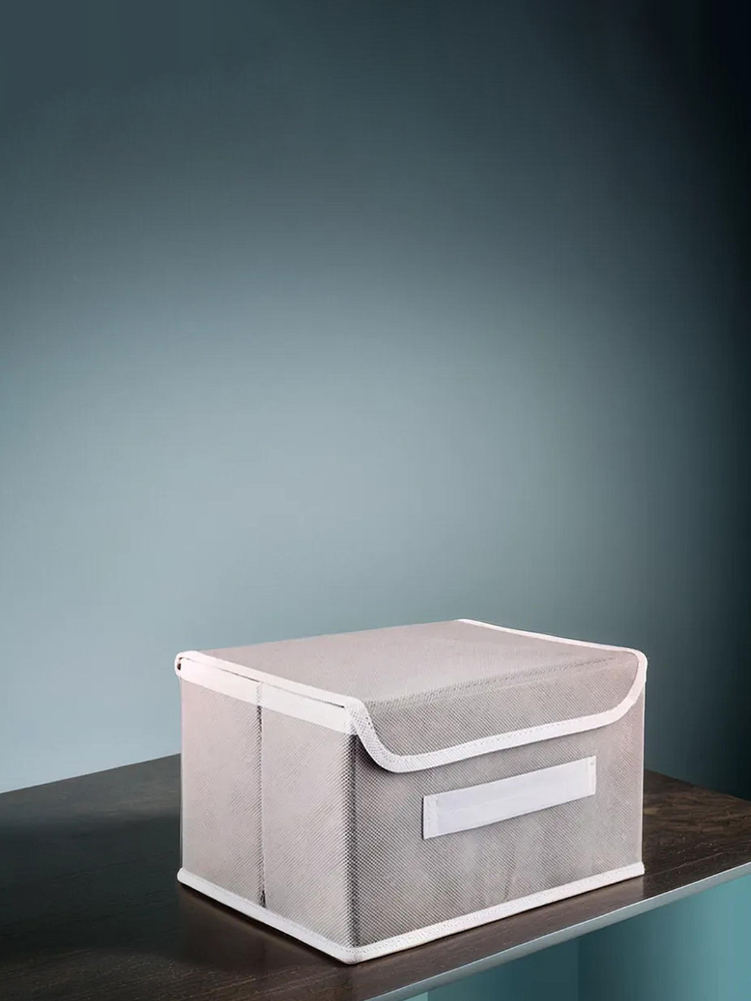 Kuber Industries Grey Storage Box Organiser