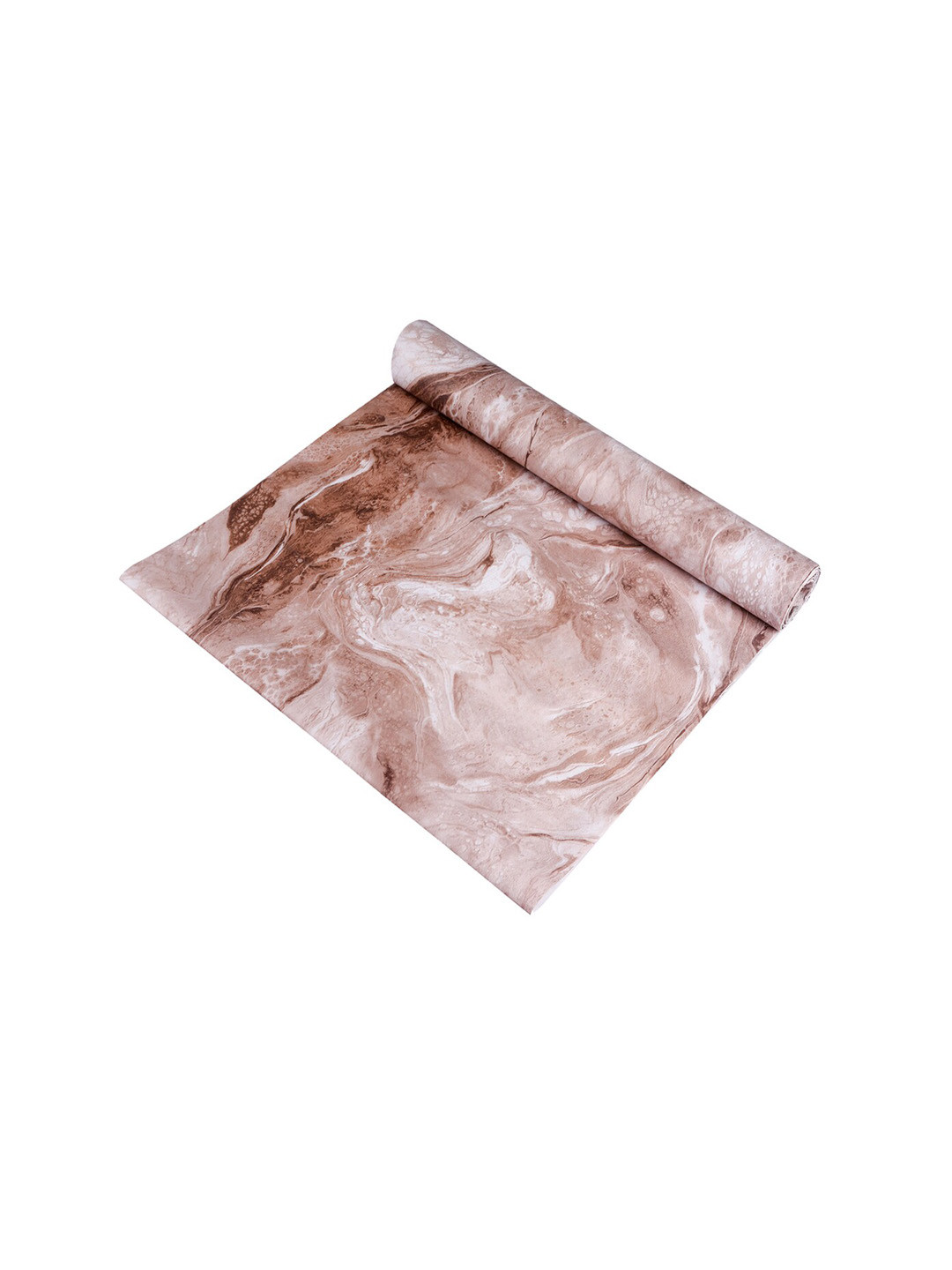 Kuber Industries Brown Printed Anti-Slip Roll Shelf Liner