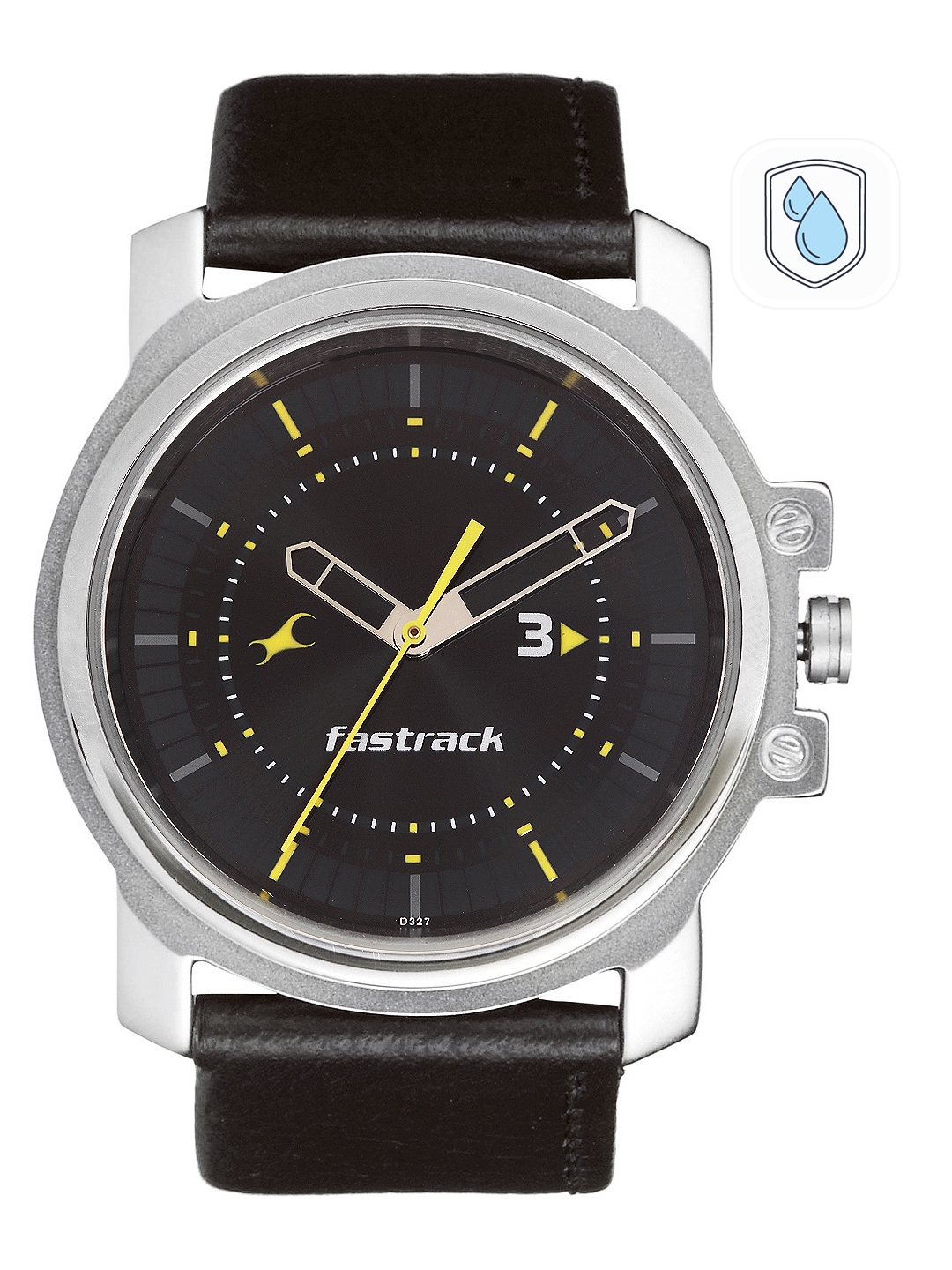 Buy Fastrack Men Black Dial Watch NA3039SL02 Watches for Men