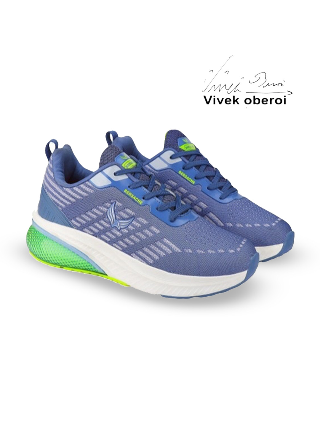 BERSACHE Men Woven Design Canvas Comfort Insole Sneakers