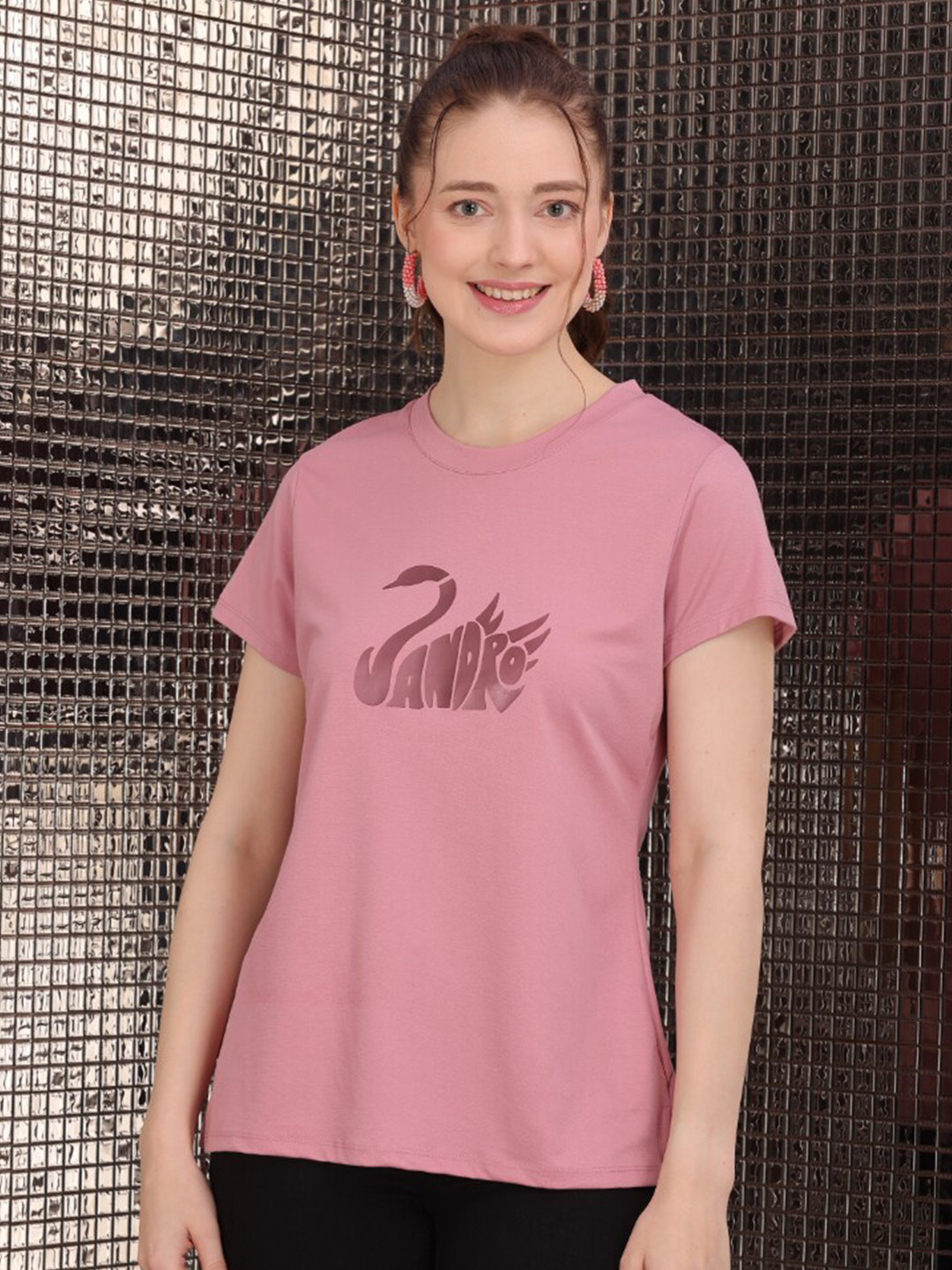 TITTLI Typography Printed T Shirt