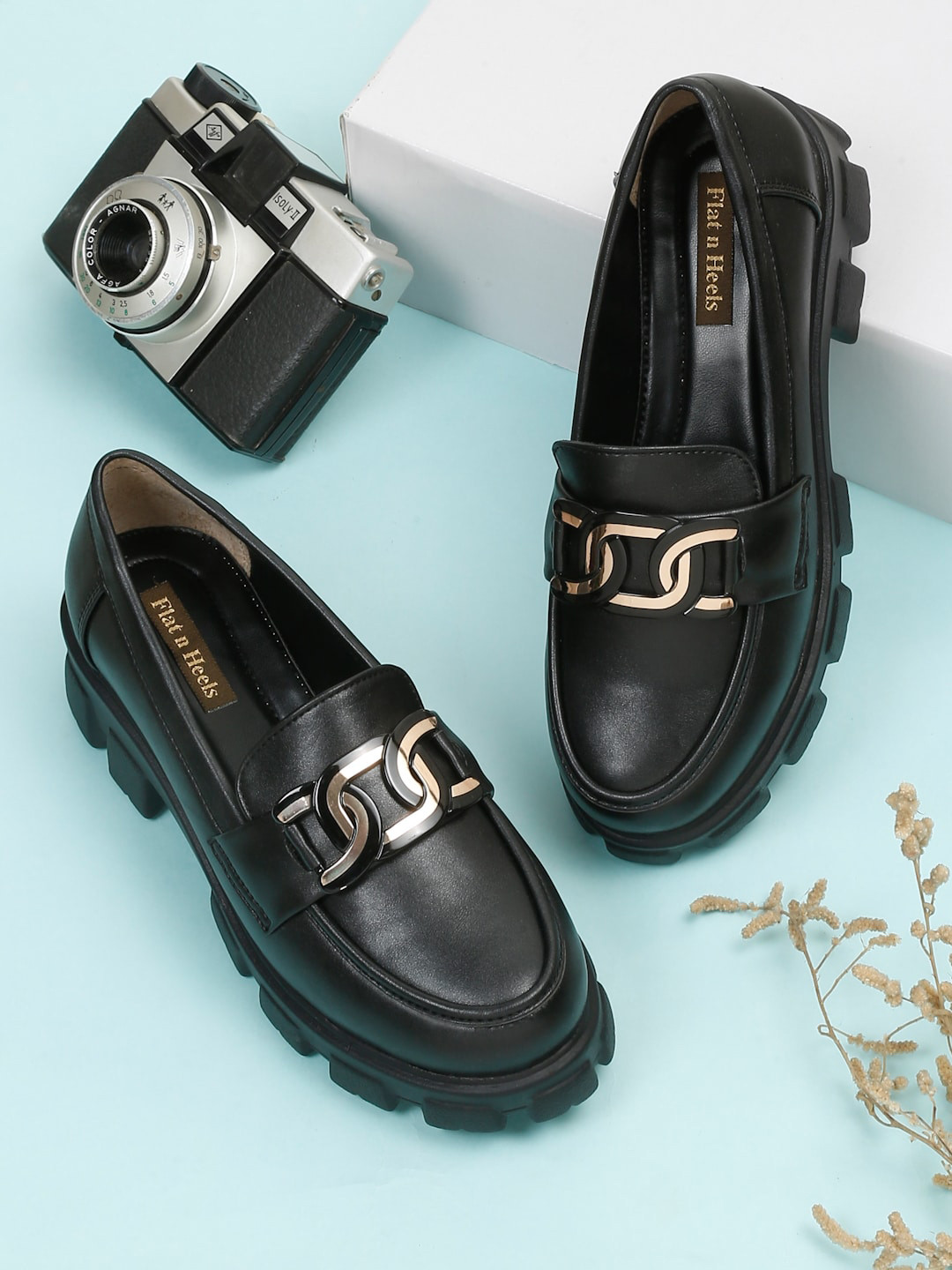 Flat n Heels Women Comfort Insole Loafers