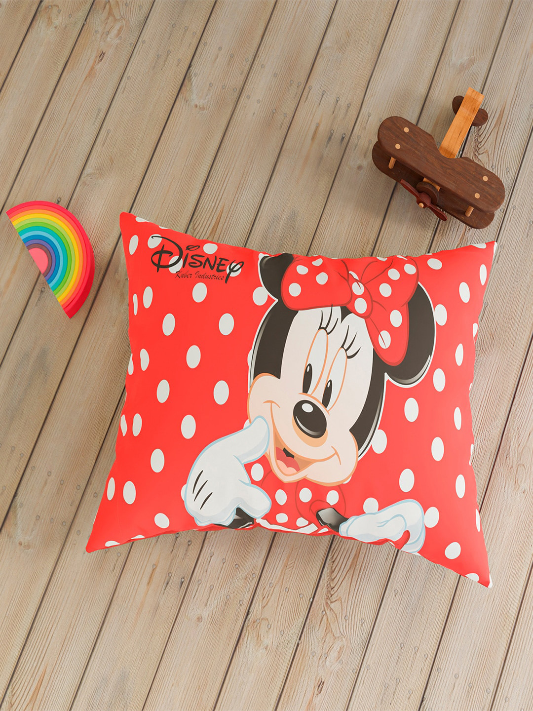 Kuber Industries Red & Black 4 Pieces Printed Pure Silk Pillow Covers