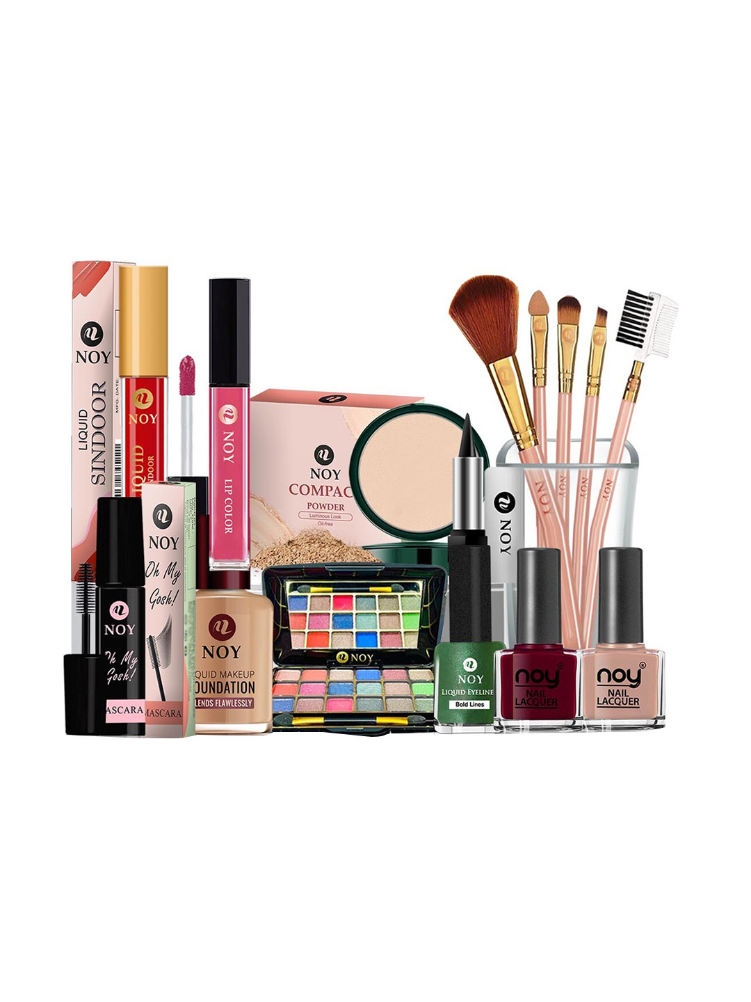 NOY 15Pcs Luxurious Beauty Essentials - Combo No. 1507