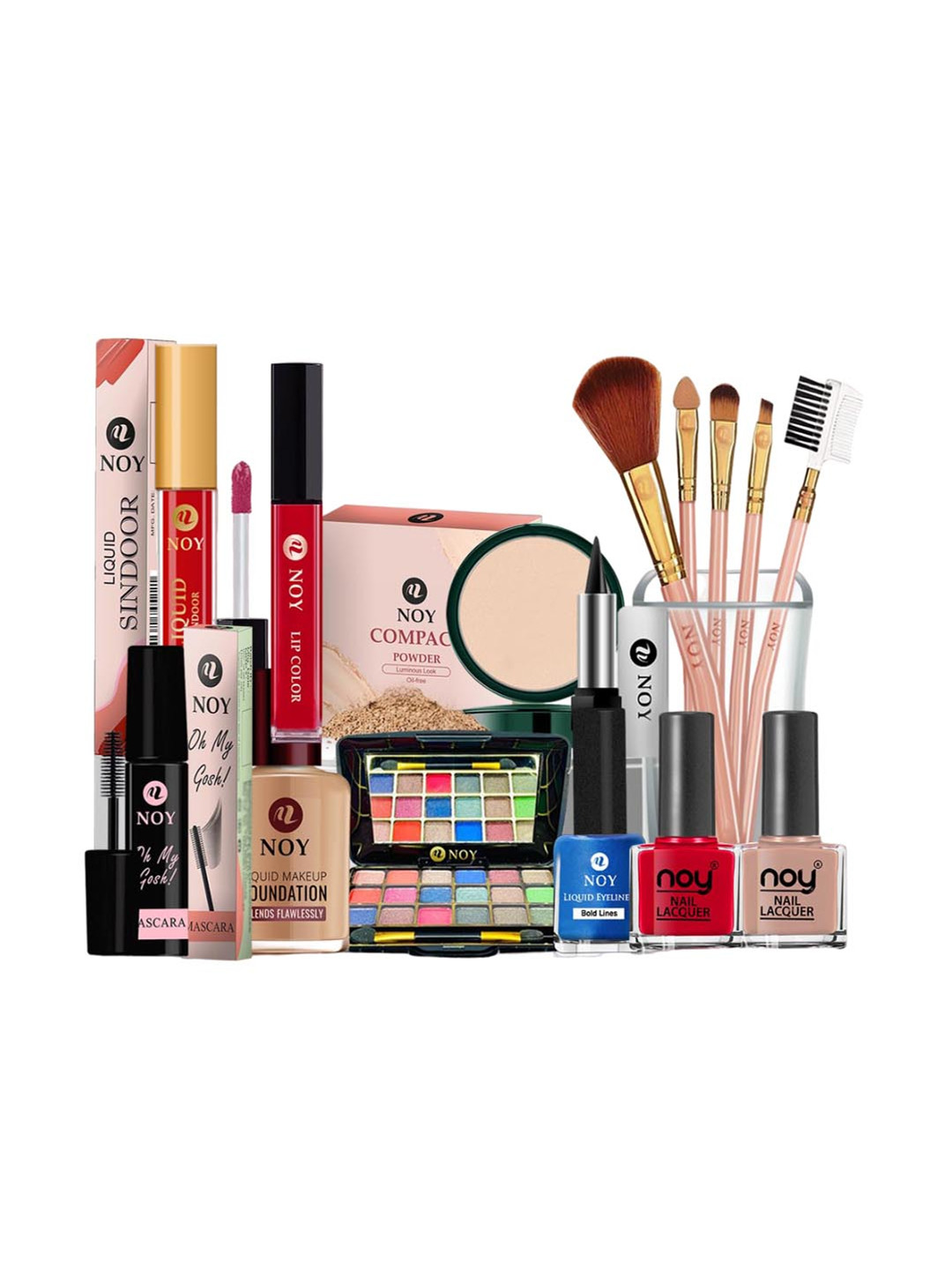 NOY Beauty Makeup Combo - Captivating Match For Irresistible Beauty - Combo No. 1101