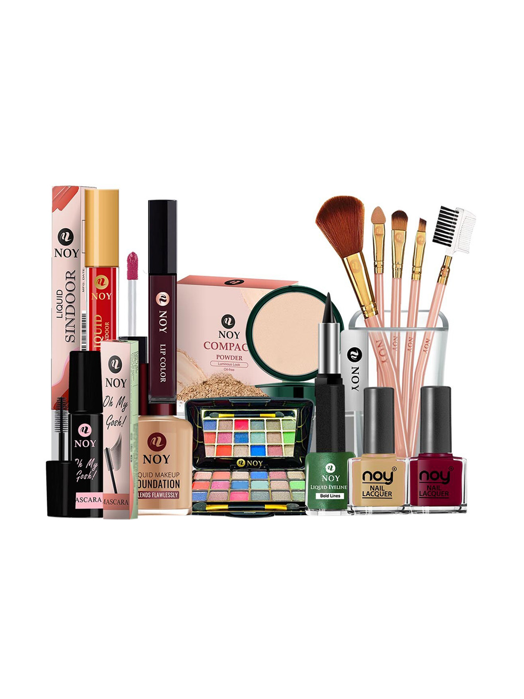 NOY Luxe Makeup Combo - Luxurious Pairing For Exquisite Glamour - Combo No. 1190