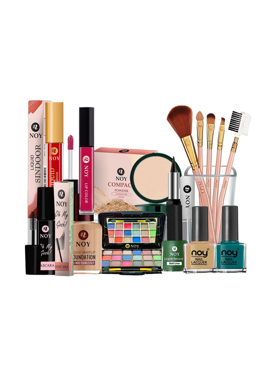 NOY 15Pcs Luxurious Beauty Essentials - Combo No. 1169