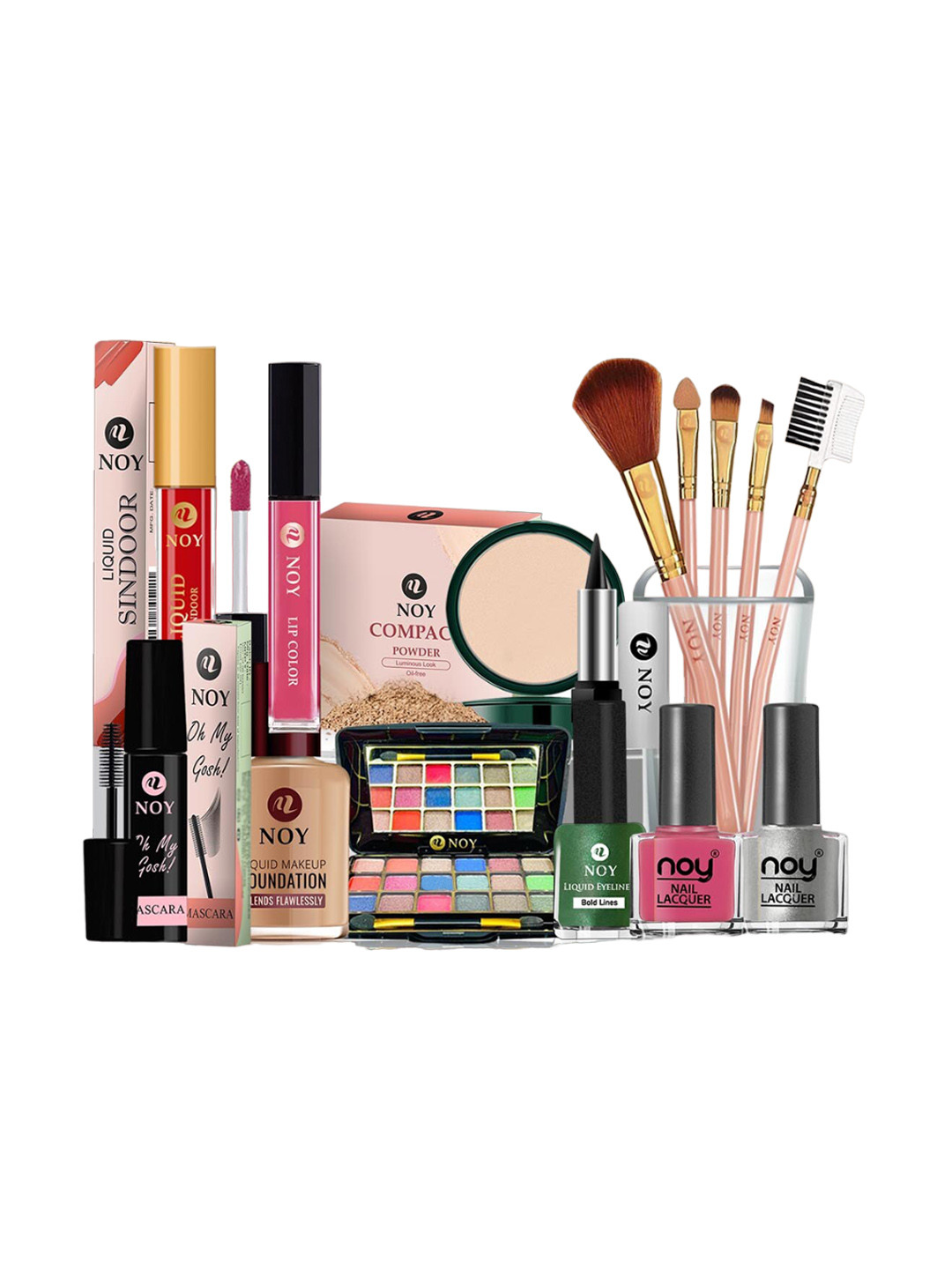 NOY 15Pcs Luxurious Beauty Essentials - Combo No.1299