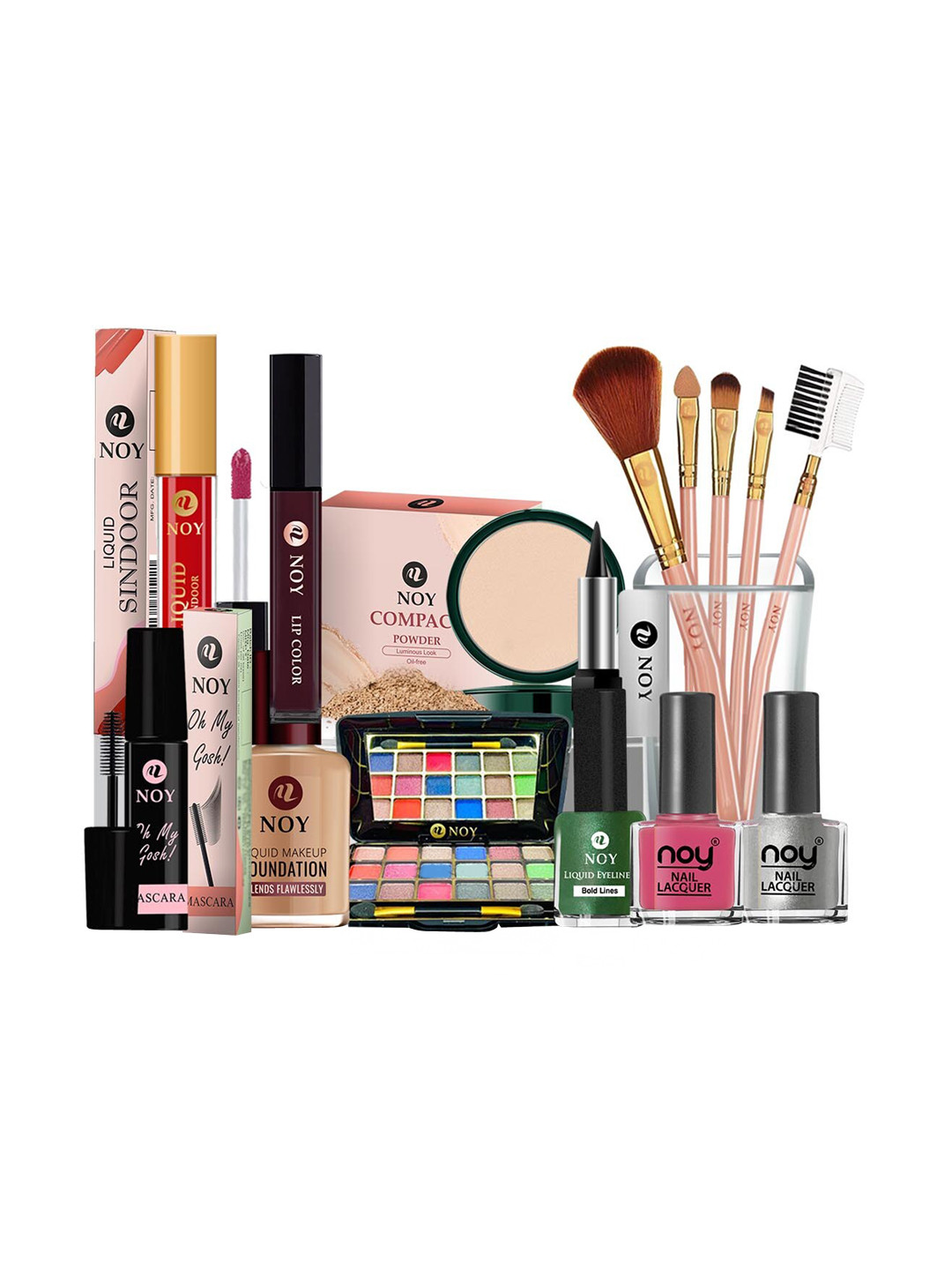 NOY 15Pcs Luxurious Beauty Essentials - Combo No.1302