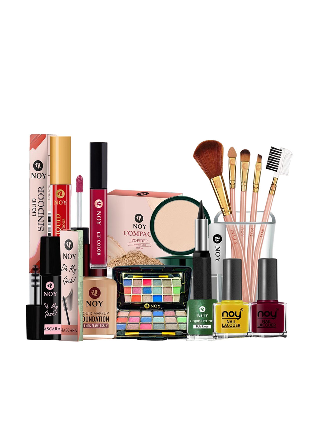 NOY 15Pcs Luxurious Beauty Essentials - Combo No.1396