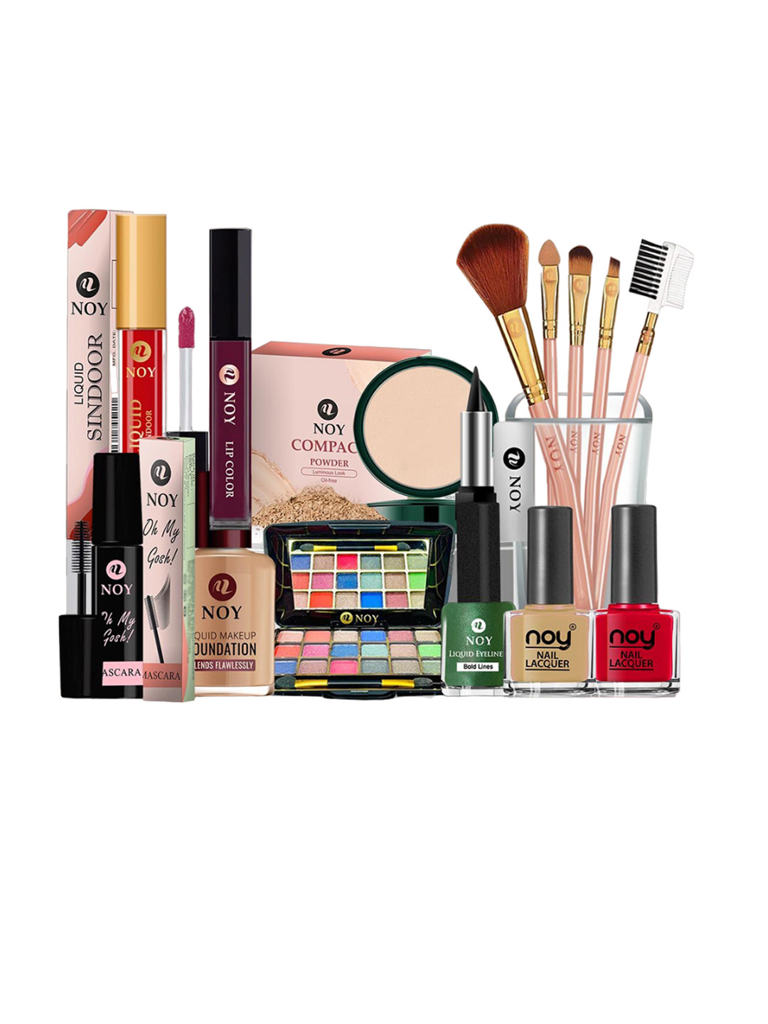 NOY Radiant Makeup Combo - Glowing Match For Radiant Beauty - Combo No 1405