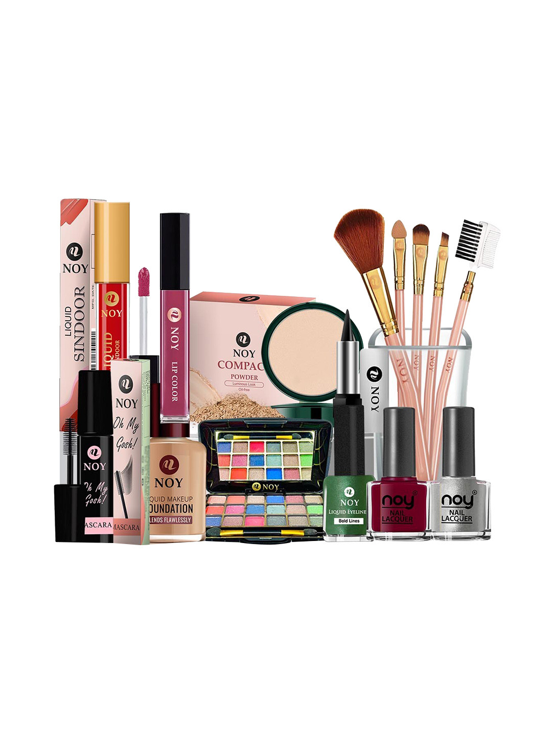 NOY 15Pcs Luxurious Beauty Essentials - Combo No.1543