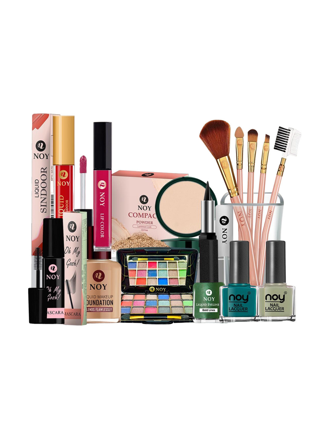 NOY Set Of 15 Waterproof Makeup Combo -No.1353