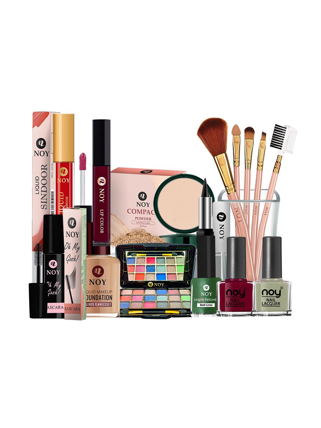 NOY 15 Pcs Makeup Gift Glamour: Achieve Red Carpet-Worthy Beauty Every Time NO#1520