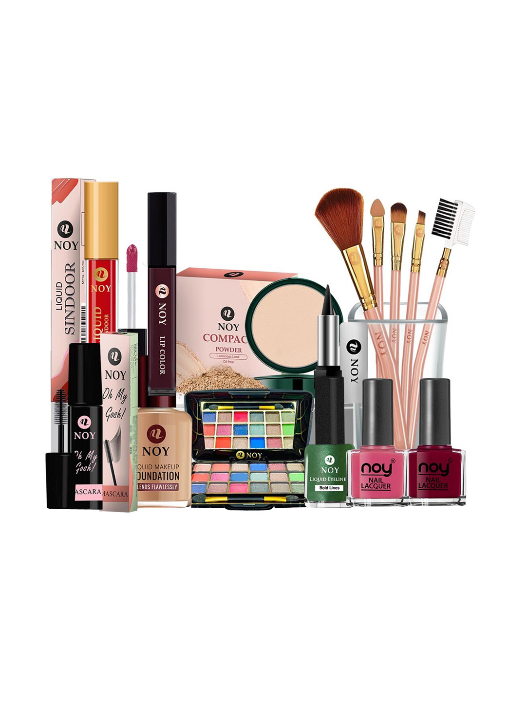 NOY Splendor Makeup Combo - Opulent Elegance In Perfect Harmony - Combo No 1270
