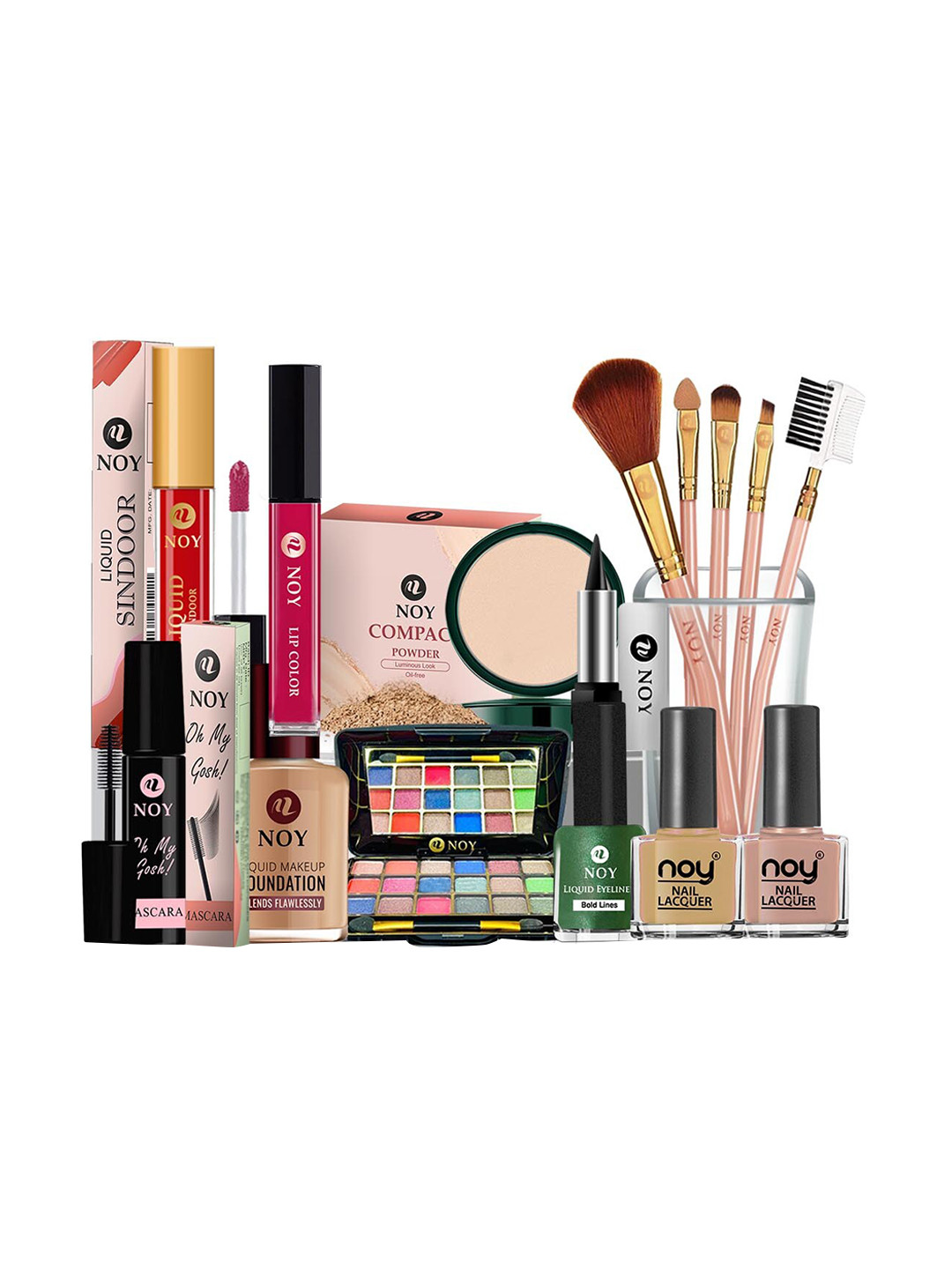 NOY Set Of 15 Waterproof Makeup Combo - #1241