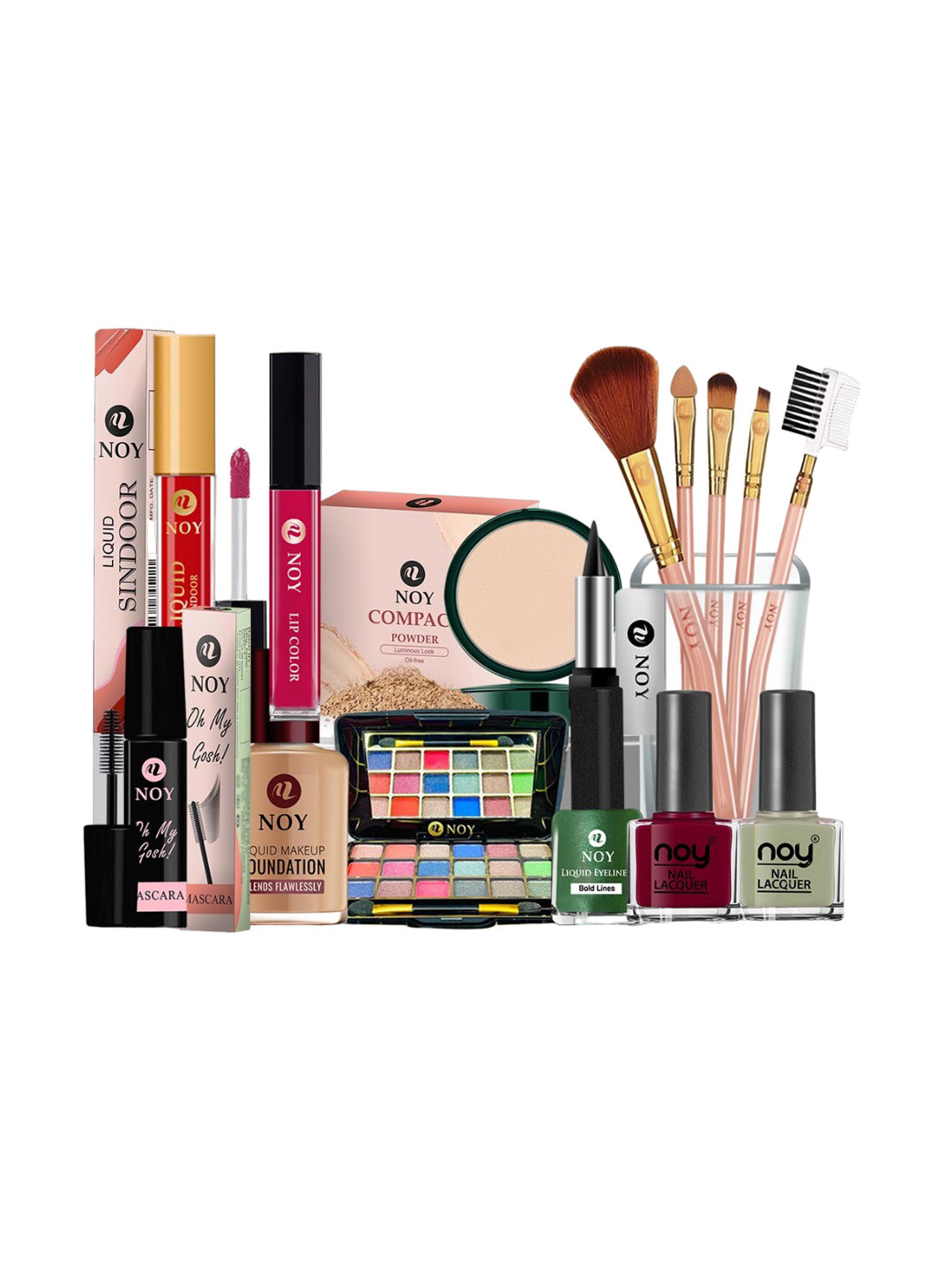NOY Glamour Makeup Combo - Red Carpet Ready With Glamorous Pairings - Combo No 1521