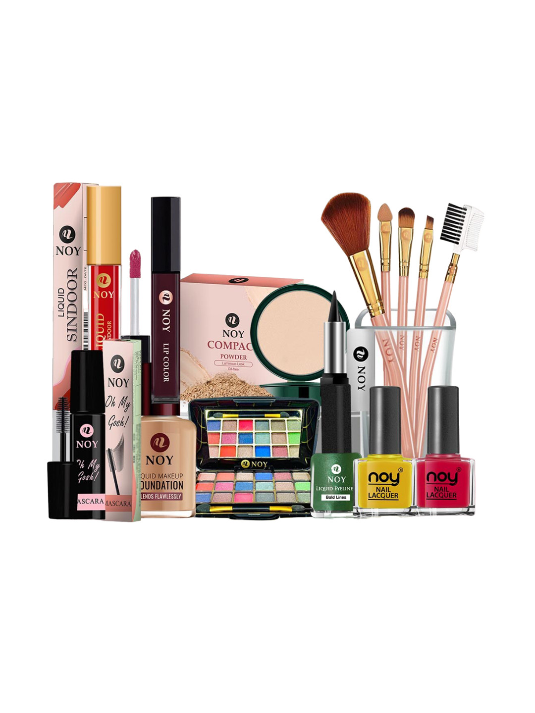 NOY Set Of 15 Waterproof Makeup Combo - #1446
