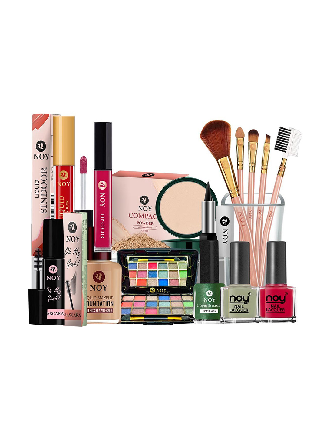 NOY Set Of 15 Waterproof Makeup Combo - #1593