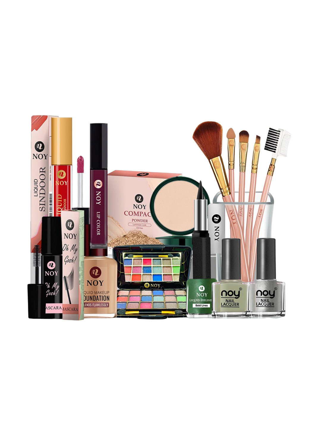 NOY Set Of 15 Waterproof Makeup Combo - #1578