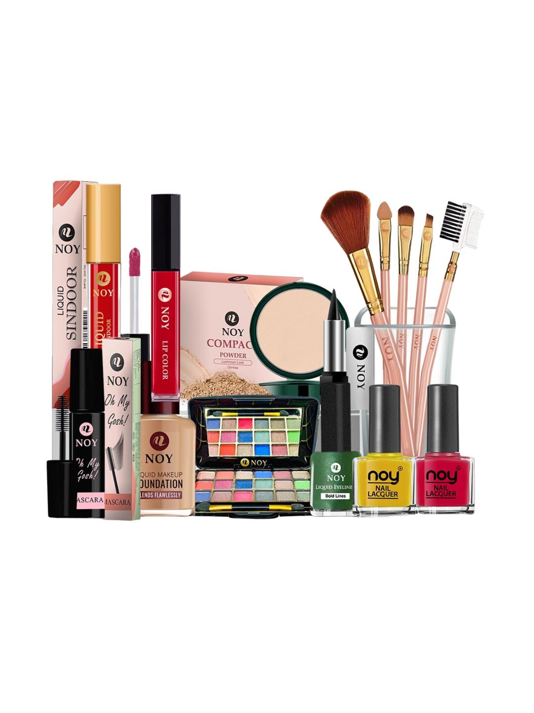 NOY Set Of 15 Waterproof Makeup Combo - #1445