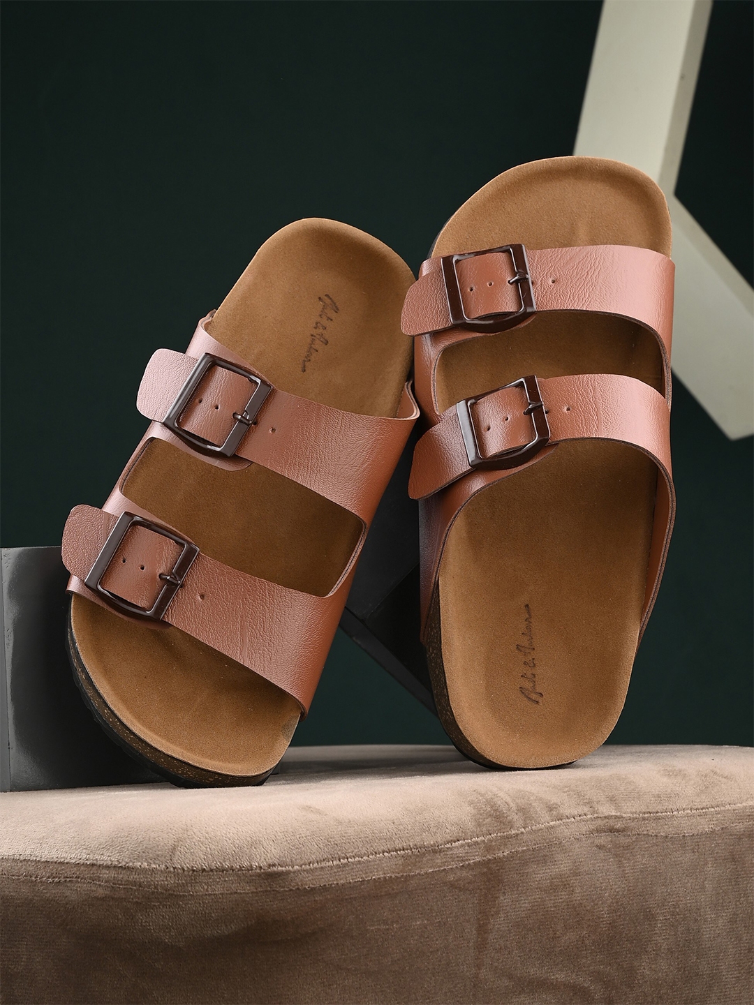 American eagle double buckle on sale sandals