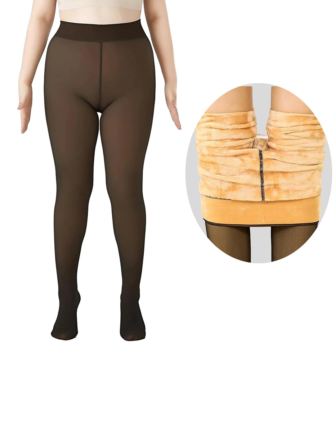 BRACHY High-Rise Thermal Stockings