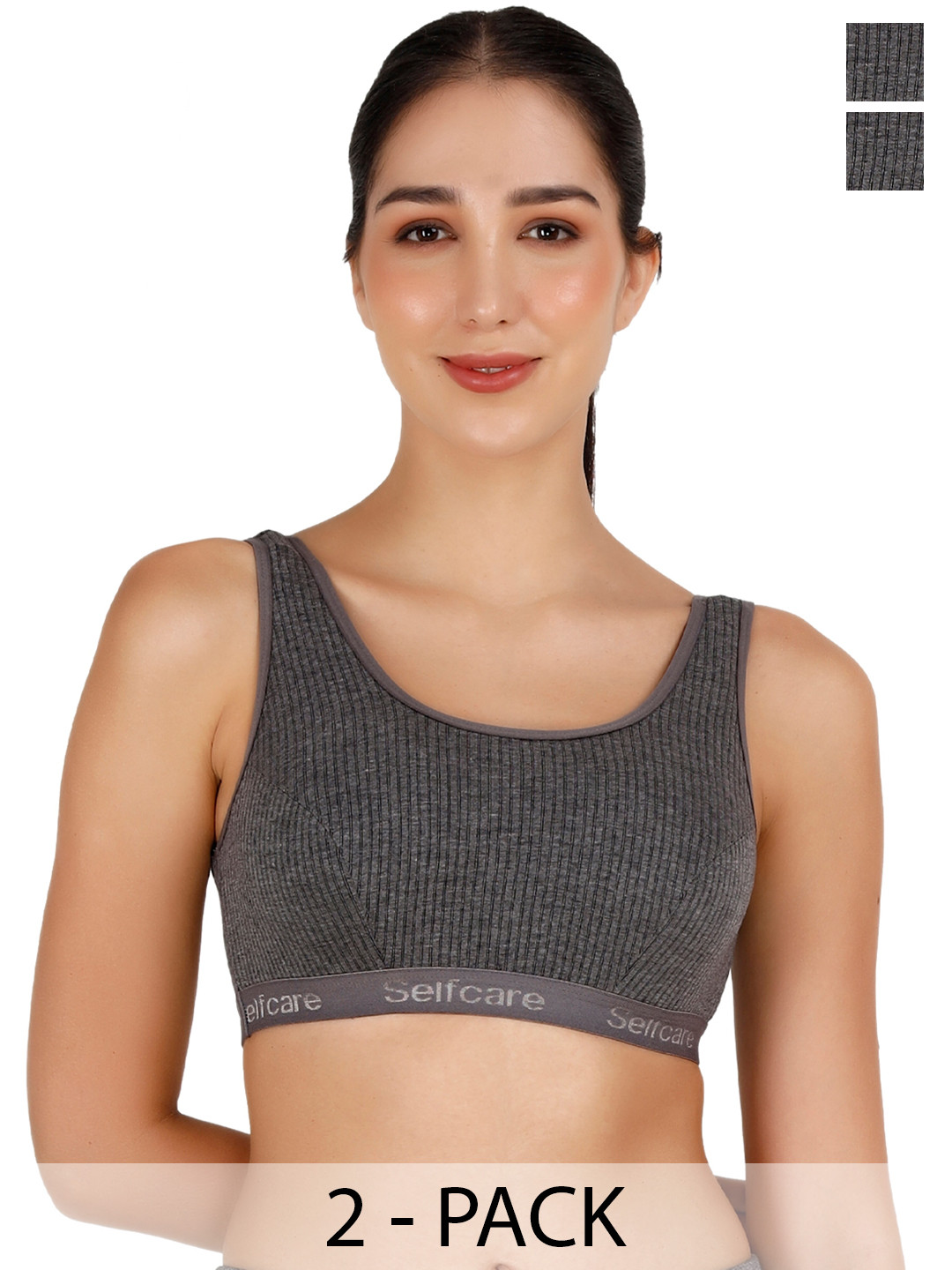 SELFCARE Pack Of 2 Thermal Tops