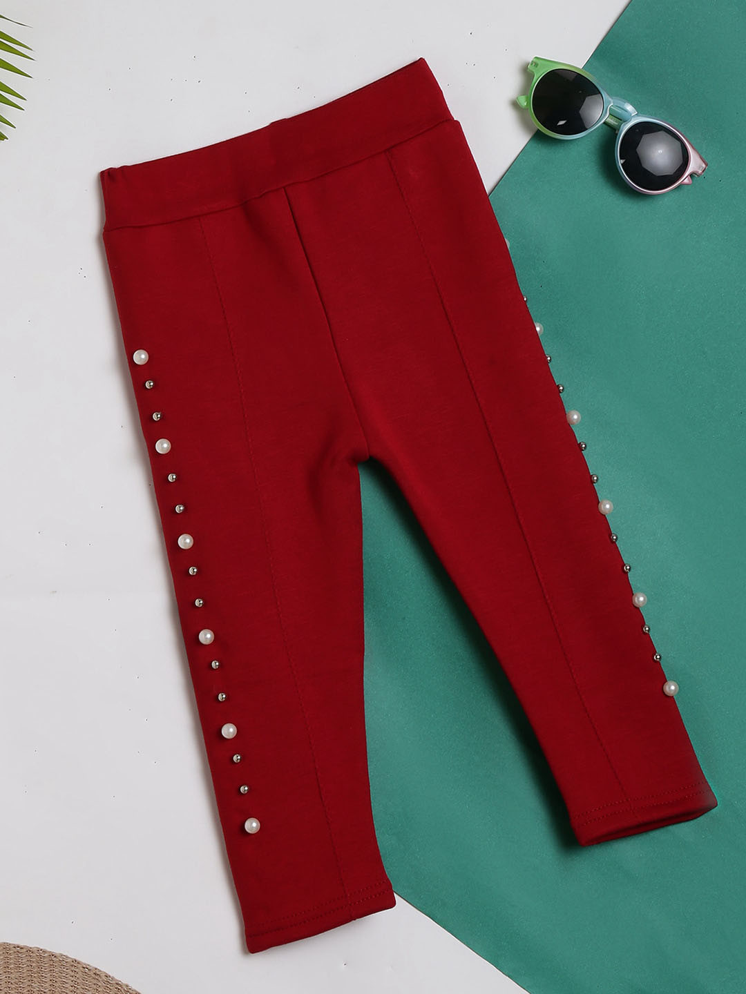 V-Mart Girls Cotton Ankle Length Leggings