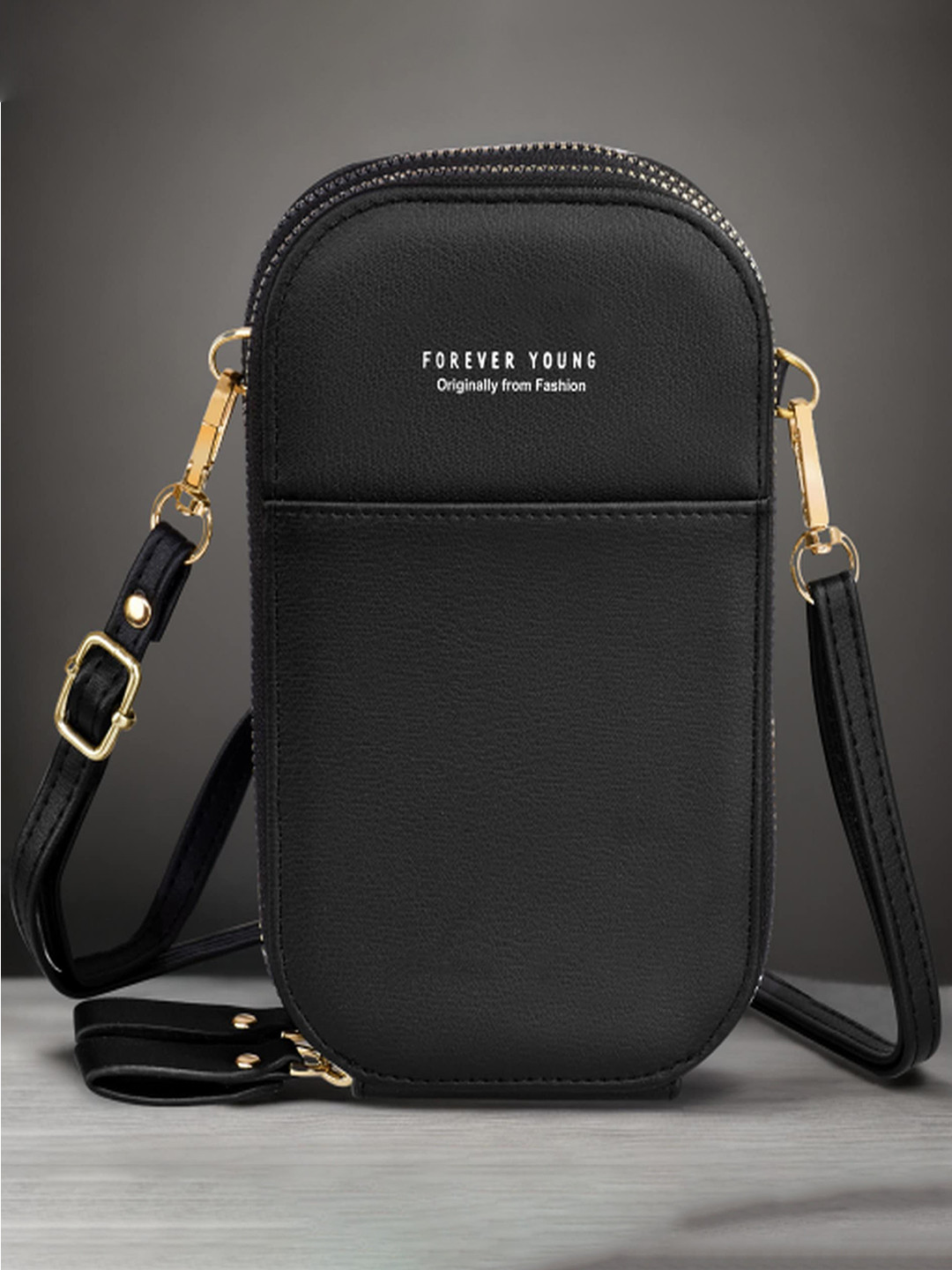 Diva Dale PU Structured Mobile Holder Sling Bag