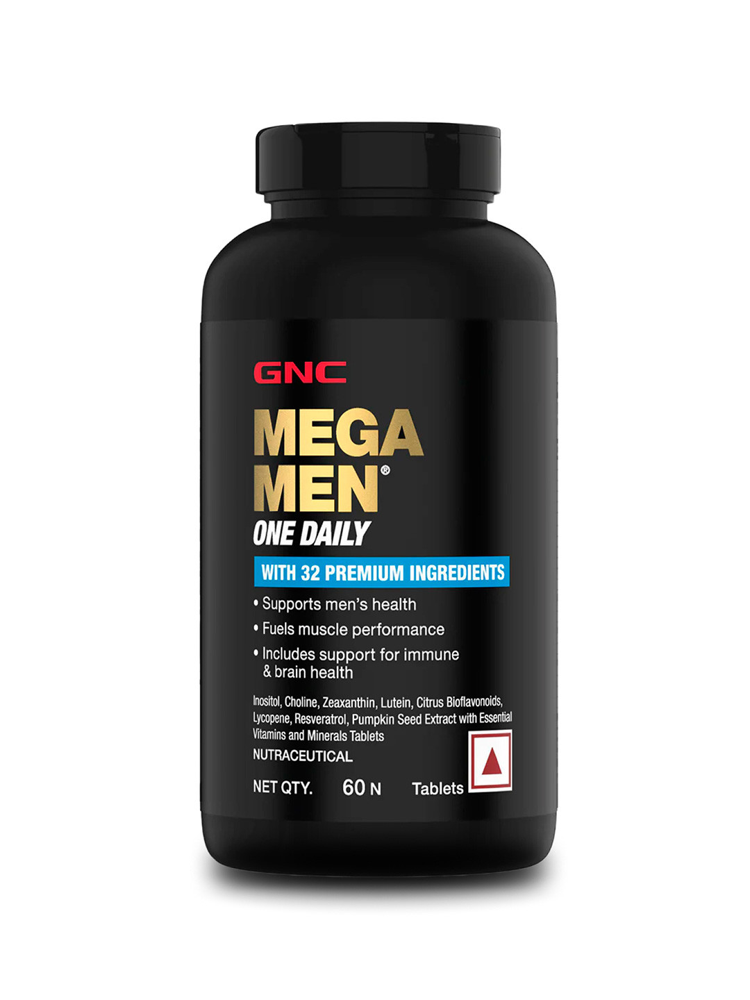 GNC Mega Men One Daily Multivitamin Tablets - 60 Tablets