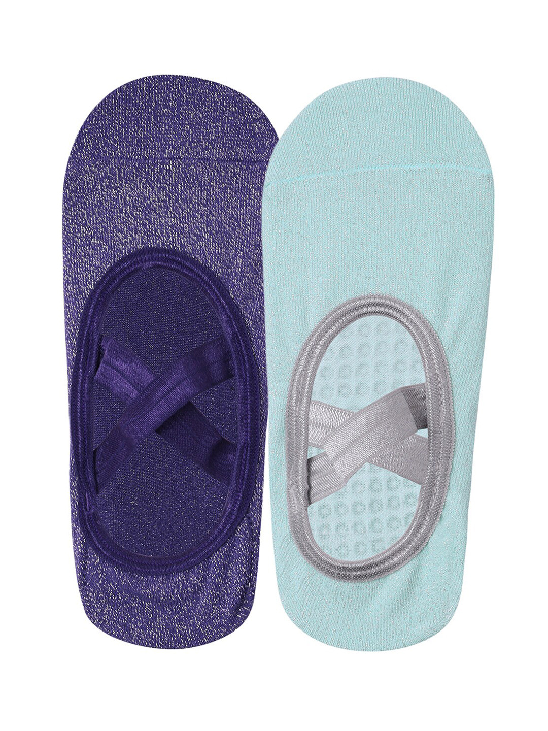 Mint & Oak Women Pack Of 2 Shoe Liner Socks