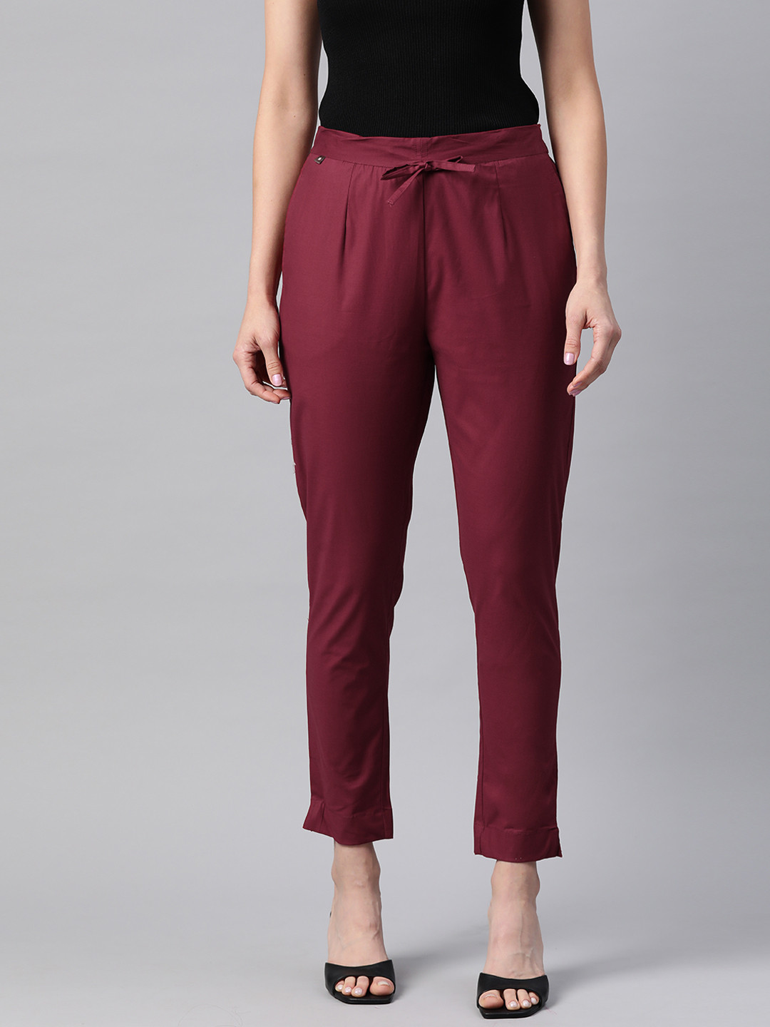Readiprint Slim Fit Cigarette Trousers