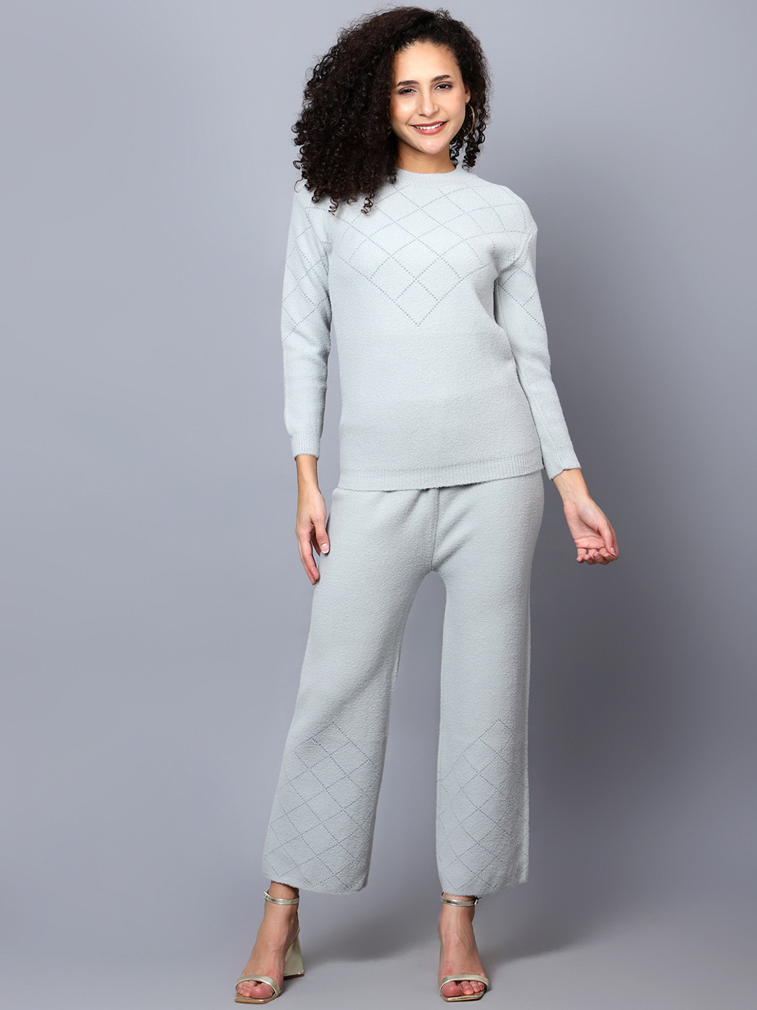 BROOWLSelf Design  Sweatshirt With Trousers