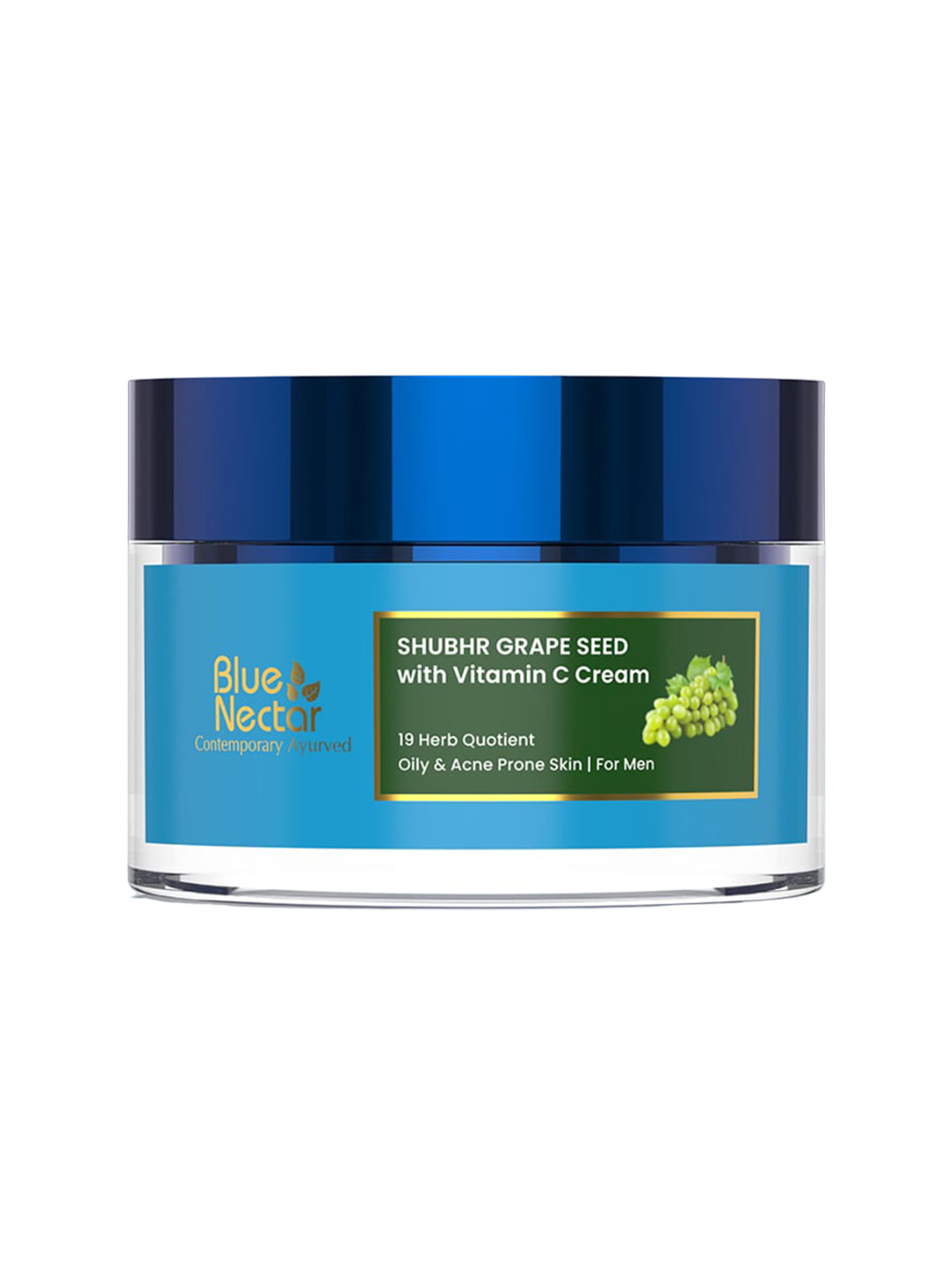 Blue Nectar Vitamin C Face Moisturizer Cream For Oily & Acne Prone Skin - 50g