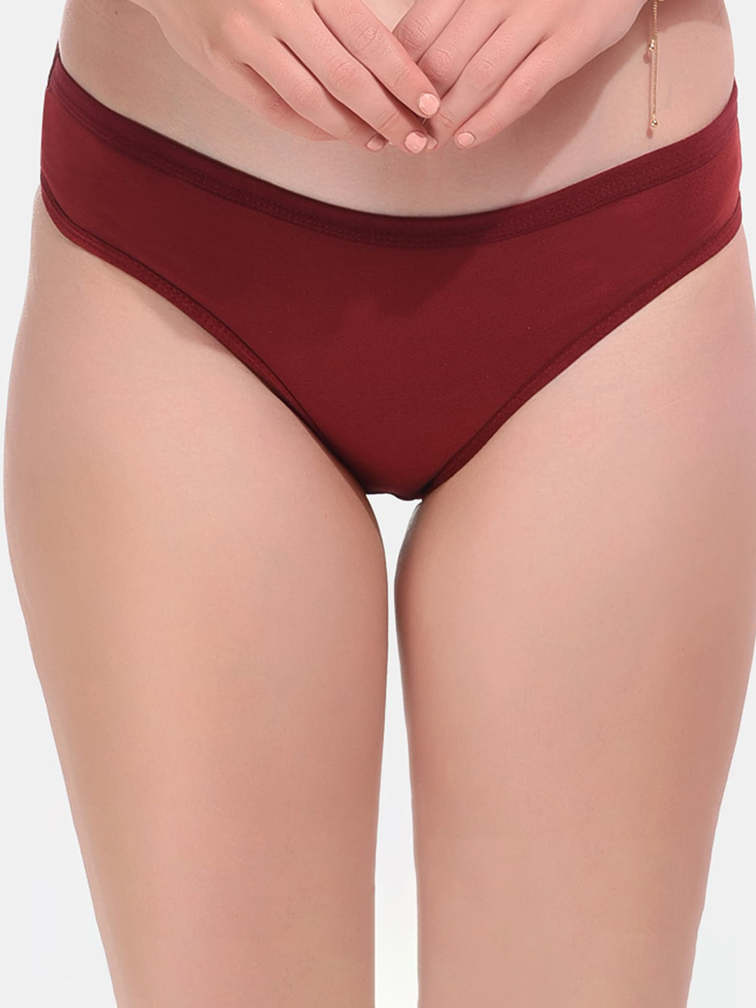 ESOROUCHA Pack of 3 Mid-Rise Hipster Briefs