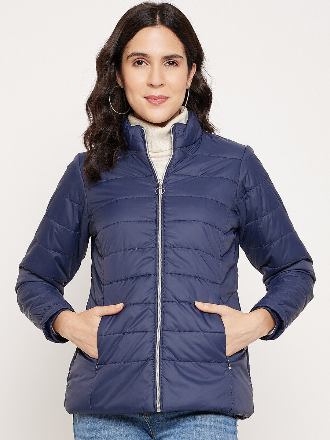 Duke Mock Collar Padded Jacket