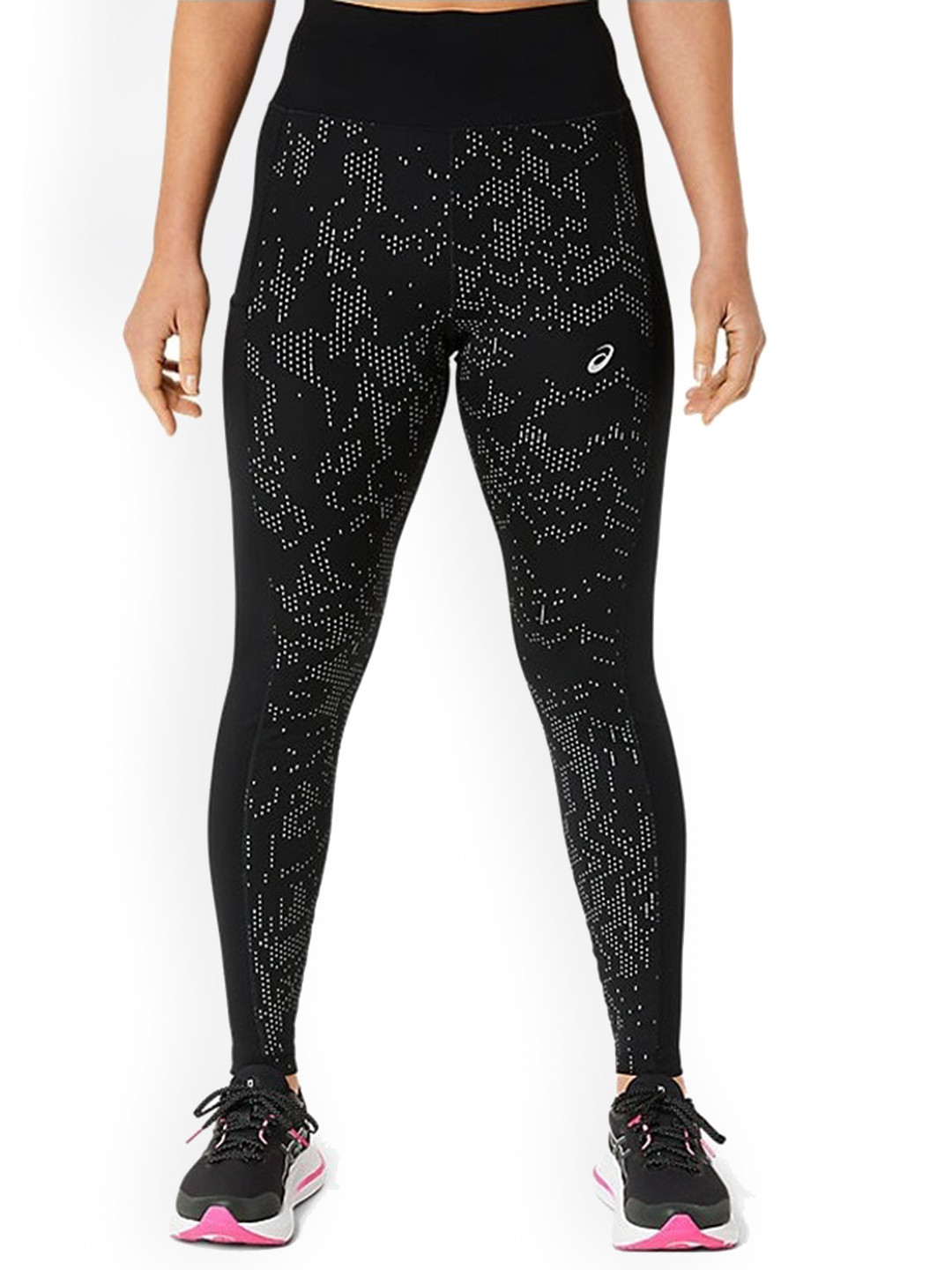 ASICS Lite-Shoe Women Printed Ankle Length Tights