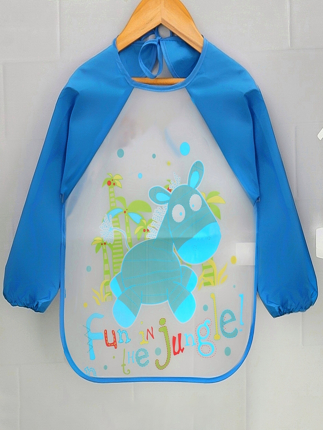 Yellow Bee Boys Dino Printed Water Proof & Stain Free Bibs