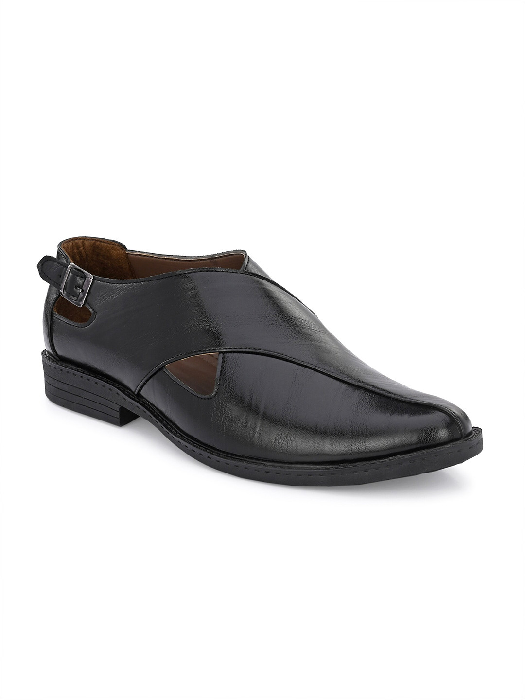 John Karsun Men Shoe-Style Sandals With Buckle