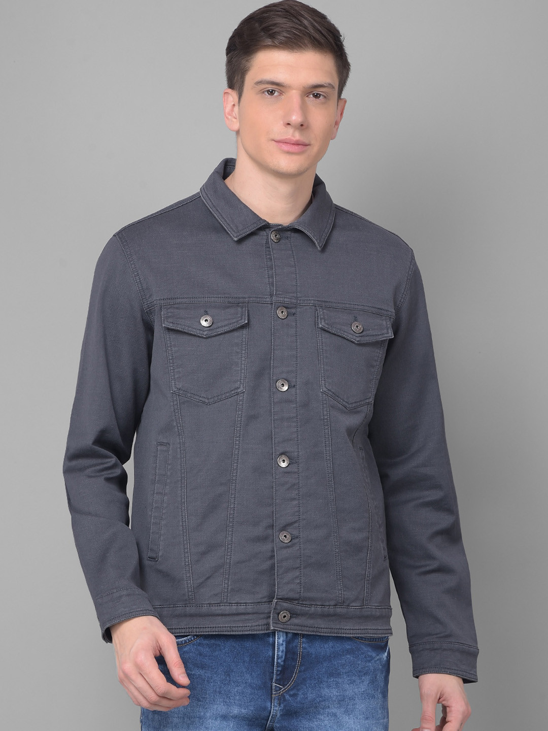 Canary London Men Grey Tailored Jacket