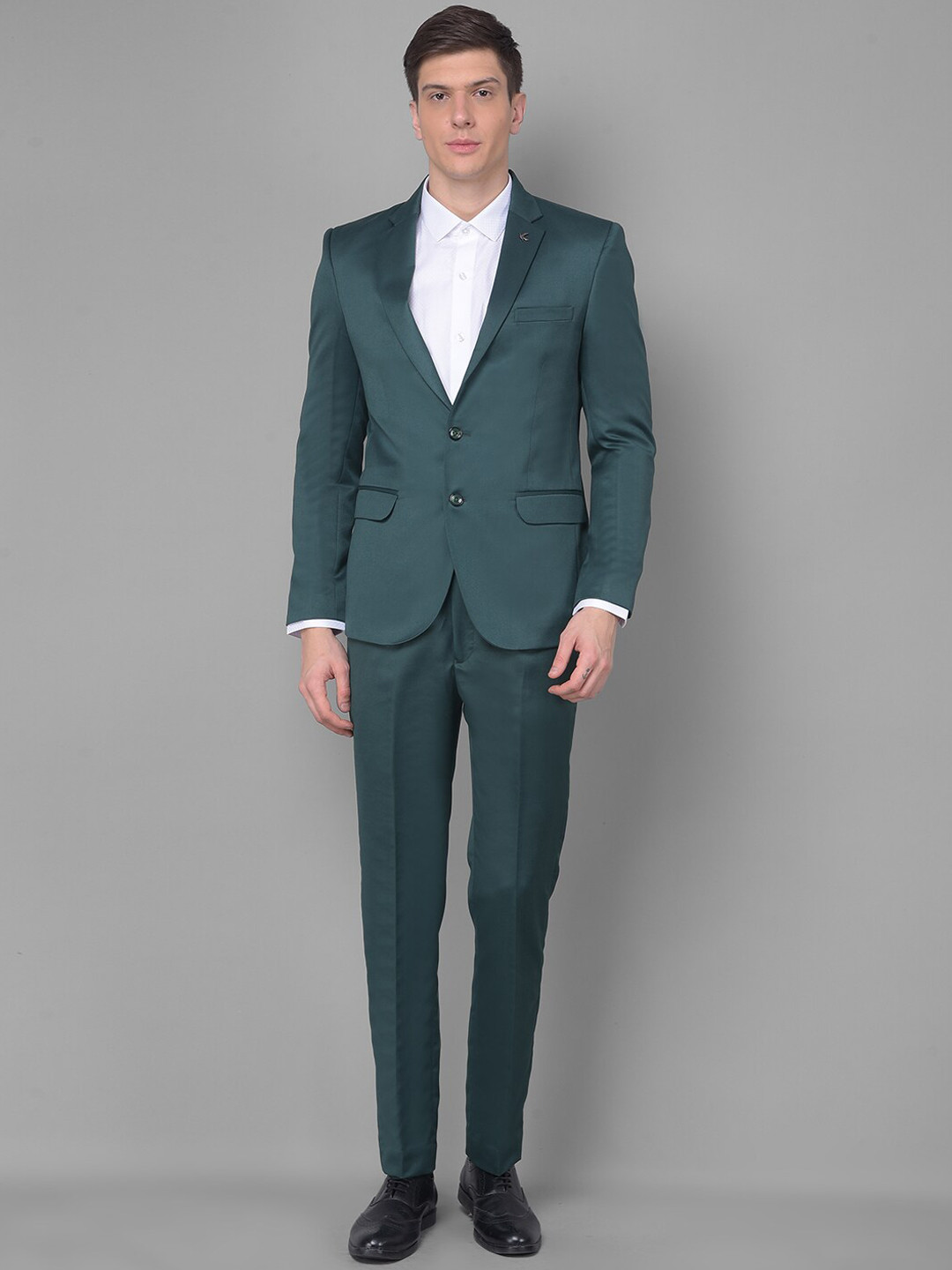 Canary London Slim Fit Single Breasted Two Piece Formal Suit