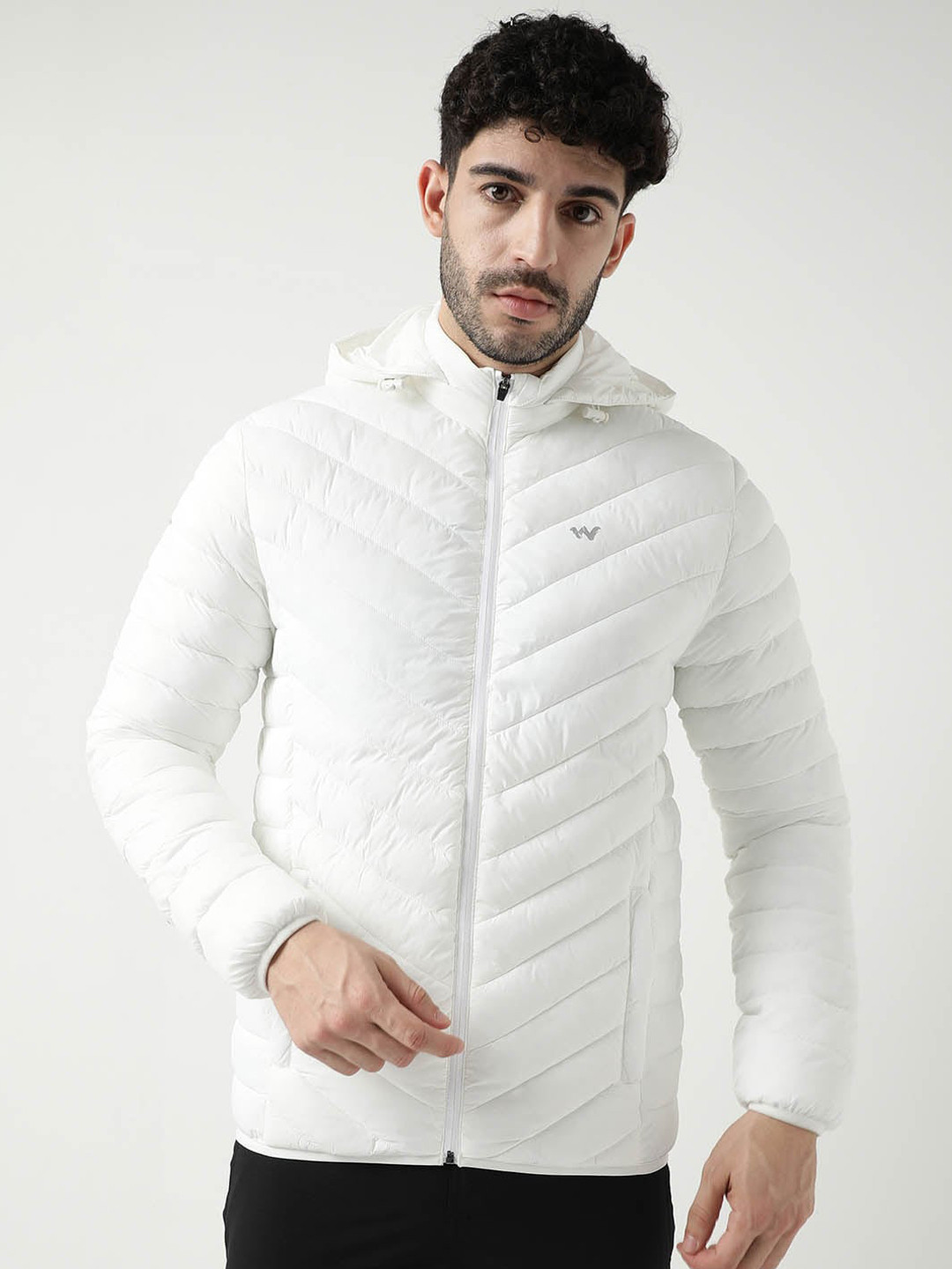 Wildcraft Men White Insulator Puffer Jacket