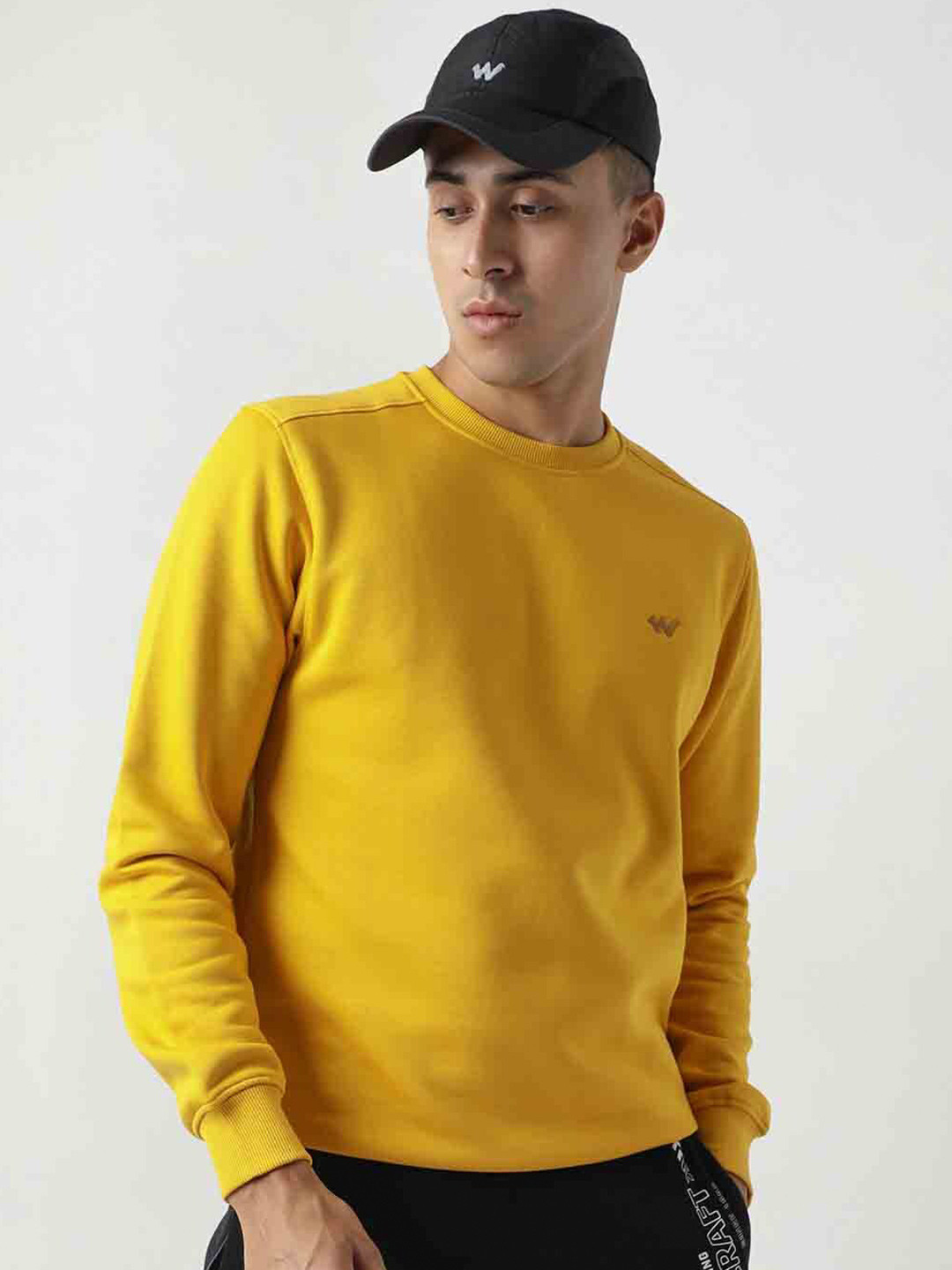 Wildcraft Men Mustard Sweatshirt